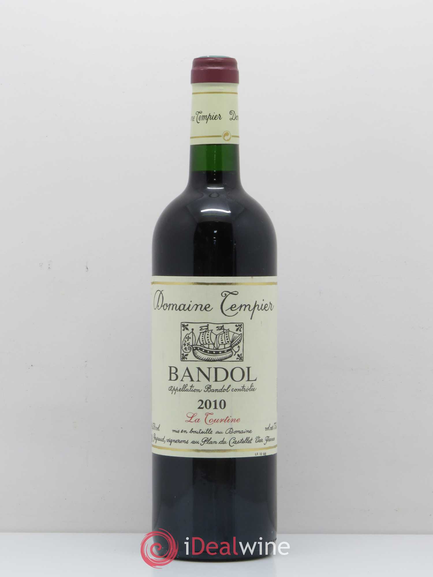 Bandol Domaine Tempier La Tourtine Famille Peyraud 2010 - Lot de 1 bouteille - 0