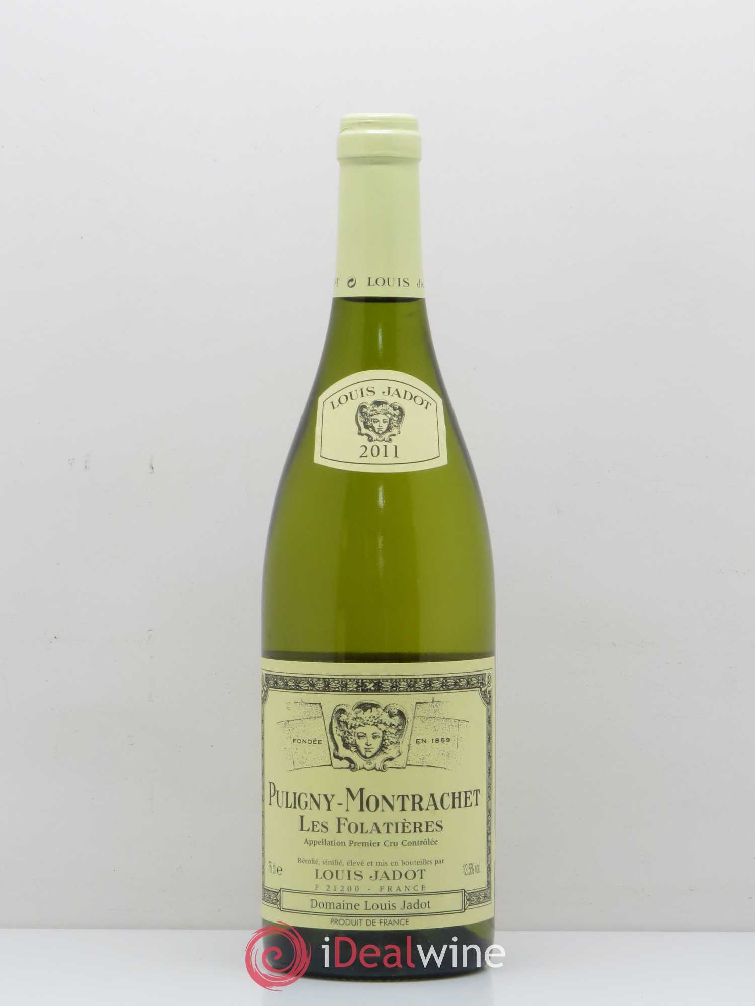 Puligny-Montrachet 1er Cru Les Folatières Domaine Louis Jadot 2011 - Lot de 1 bouteille - 0
