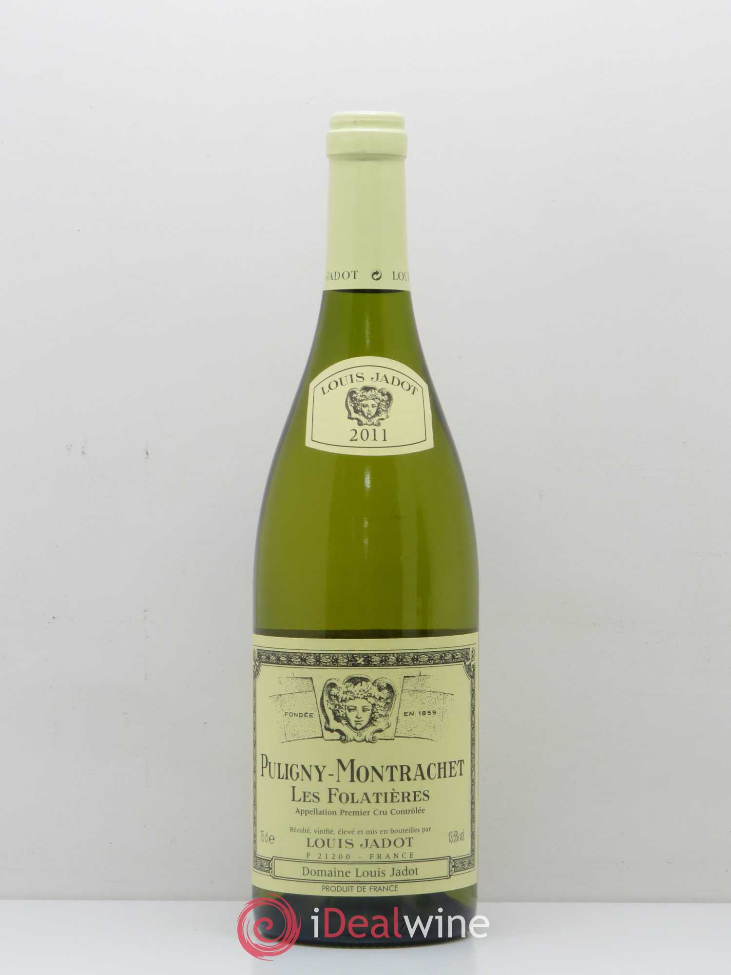 Puligny-Montrachet 1er Cru Les Folatières Domaine Louis Jadot 2011 - Lot de 1 bouteille - 0