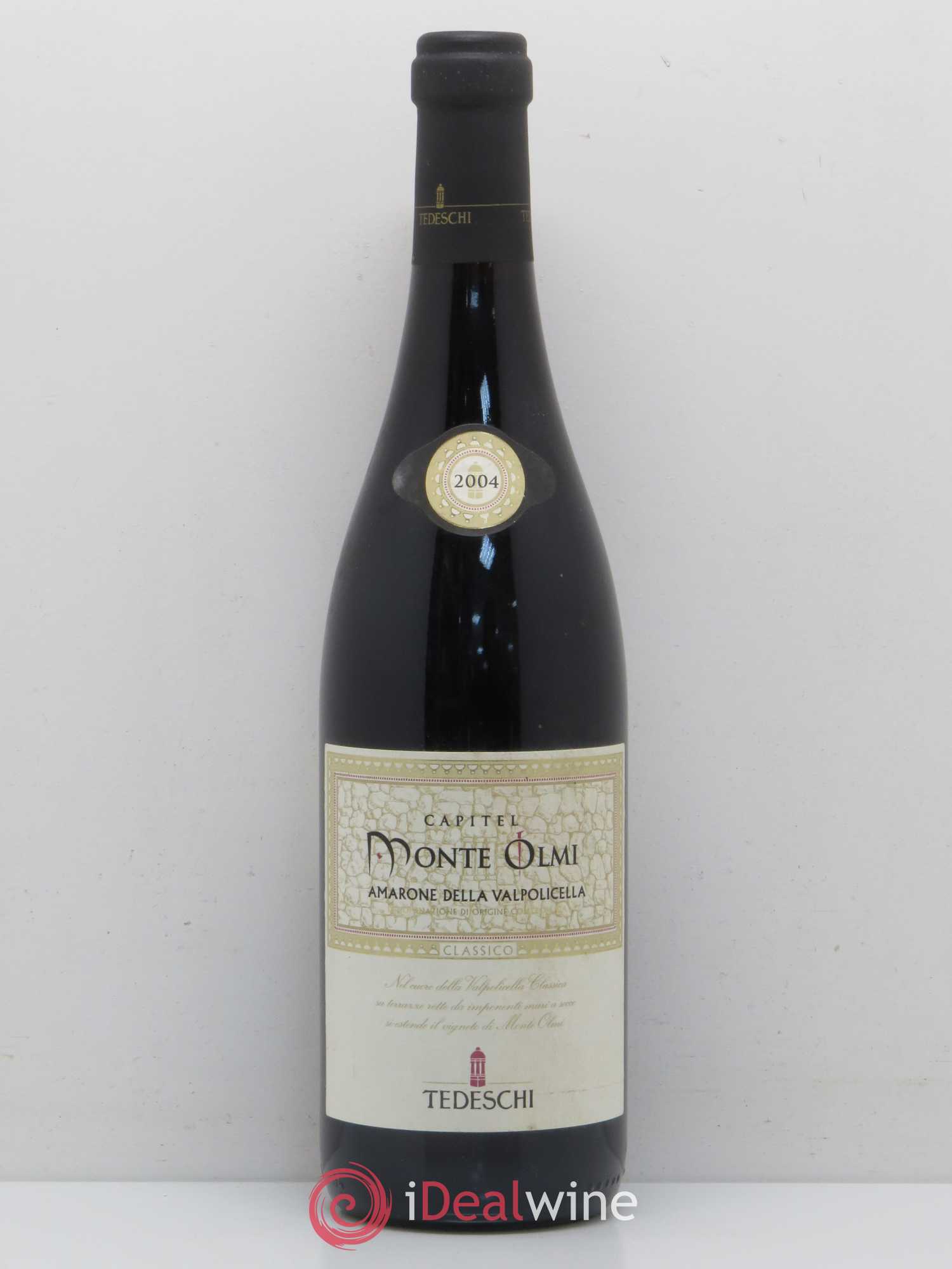 Amarone della Valpolicella DOC Classico Capitel Monte Olmi Tedeschi 2004 - Posten von 1 Flasche - 0