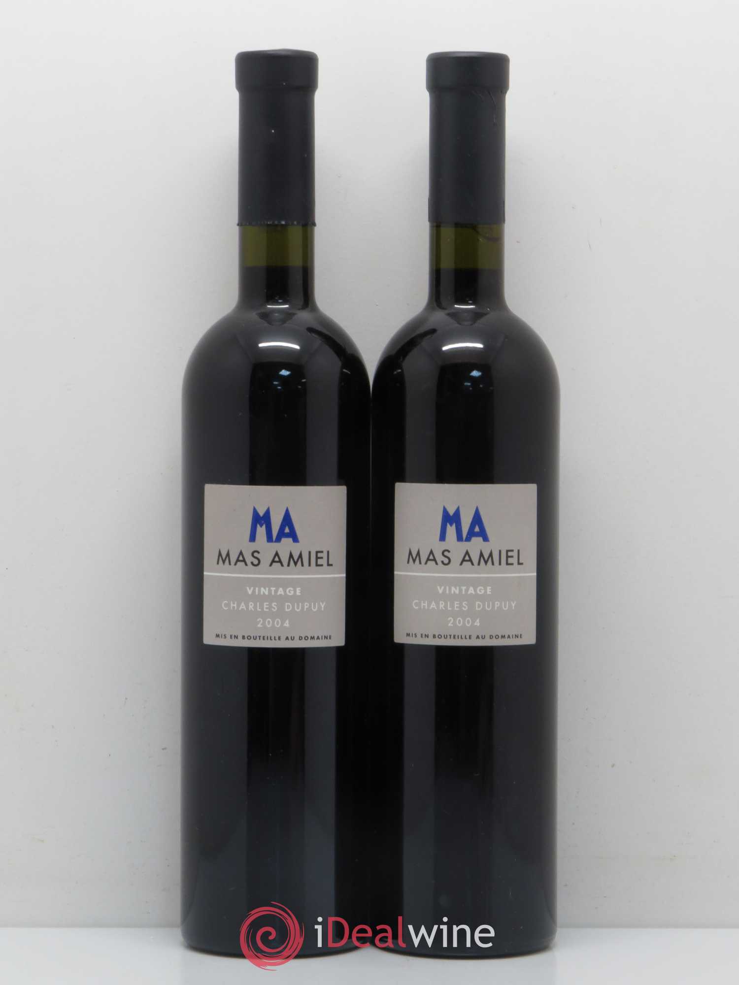 Maury Mas Amiel Cuvée Charles Dupuy 2004 - Posten von 2 Flaschen - 0