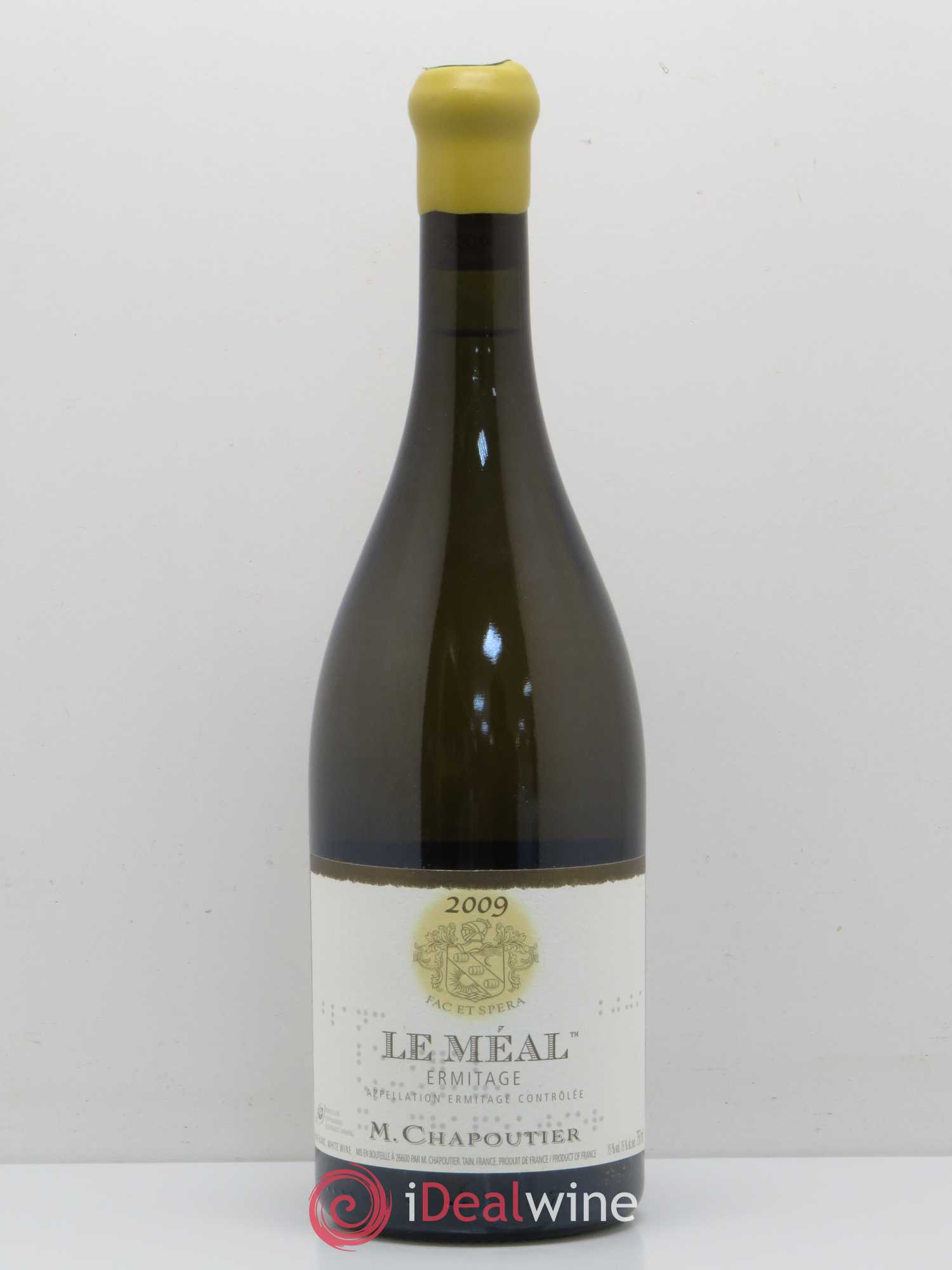 Hermitage Ermitage Le Méal Chapoutier 2009 - Lot de 1 bouteille - 0