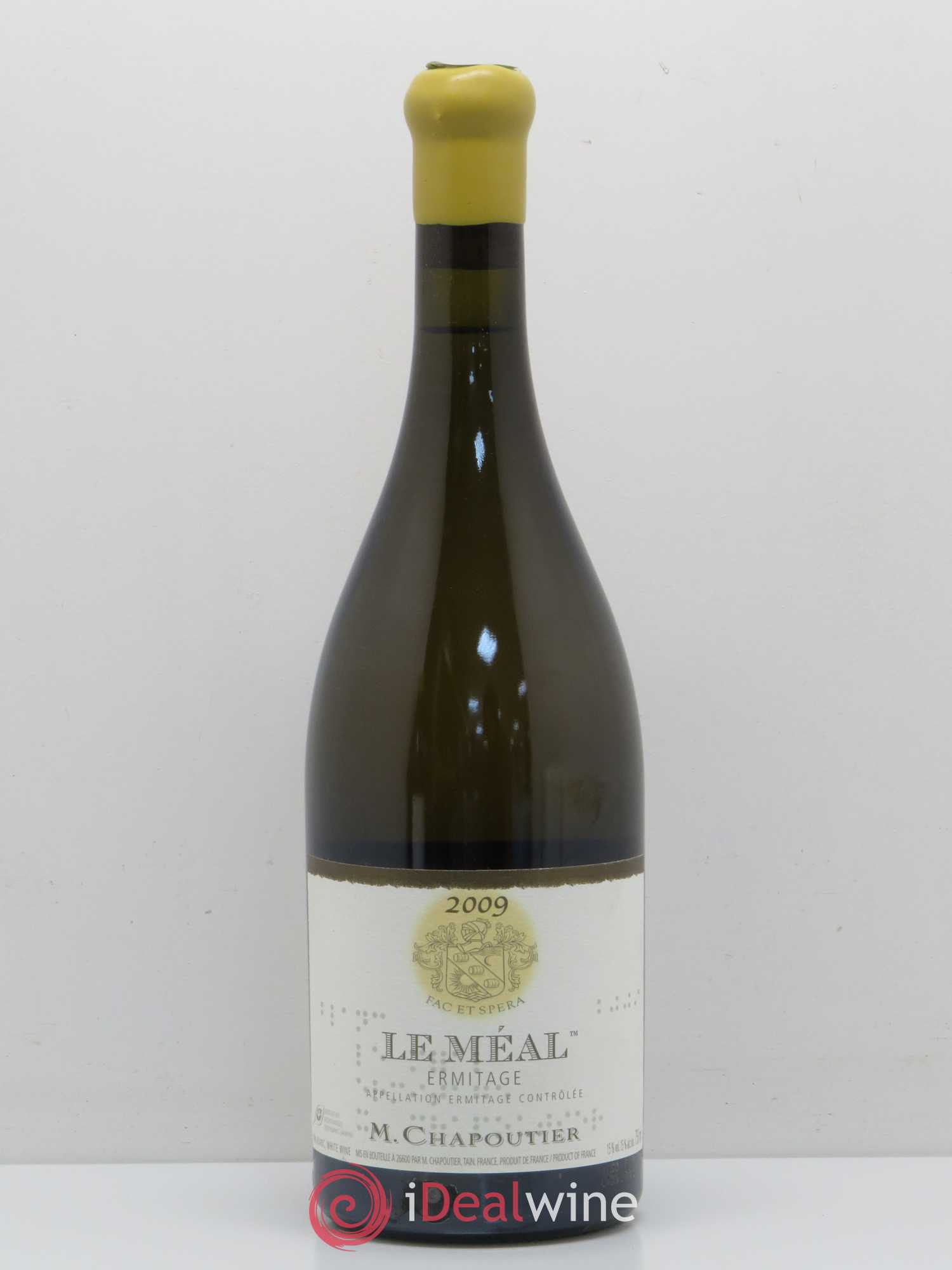 Hermitage Ermitage Le Méal Chapoutier 2009 - Lot de 1 bouteille - 0