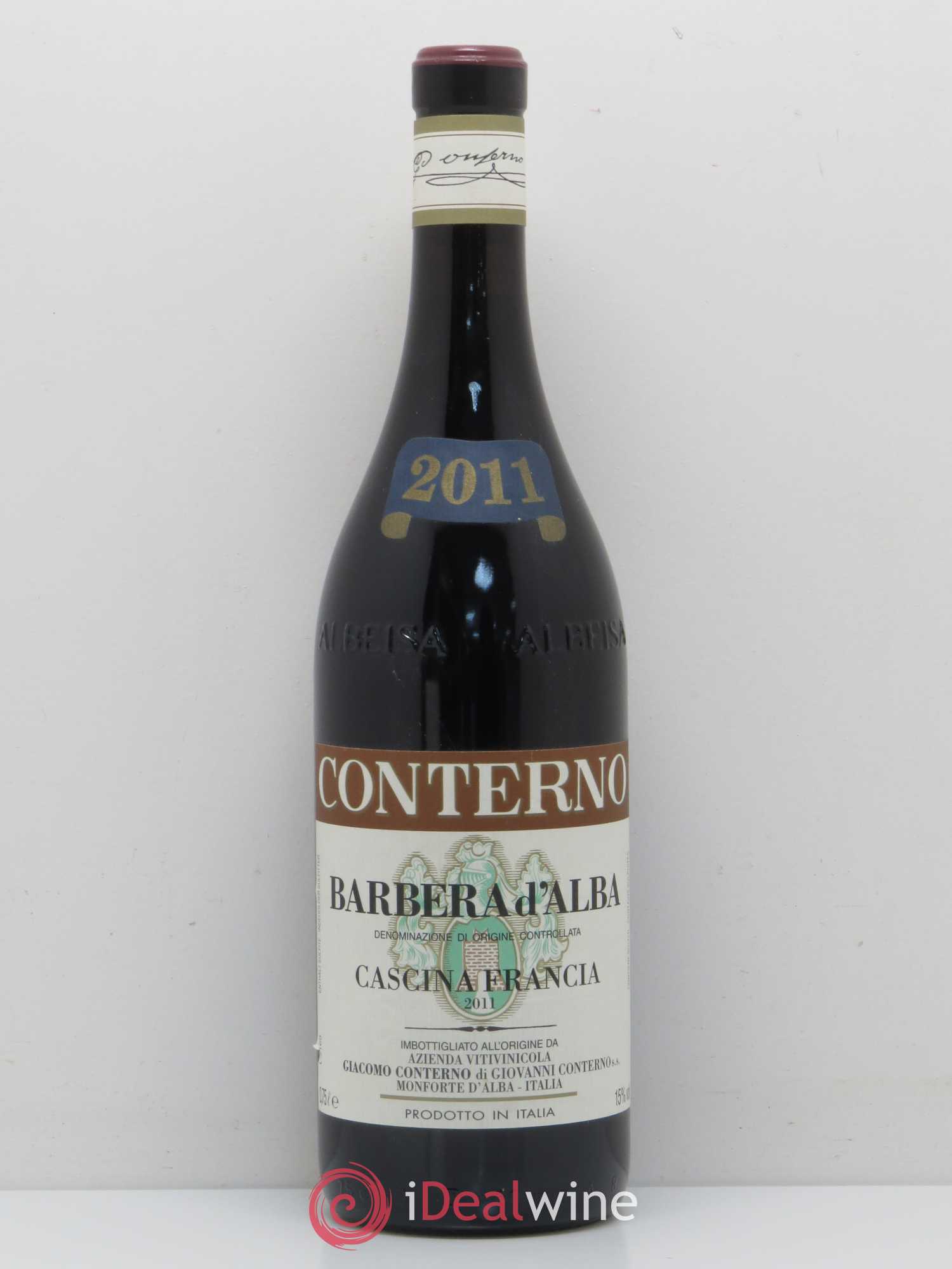Barbera d'Alba DOC Giacomo Conterno 2011 - Posten von 1 Flasche - 0