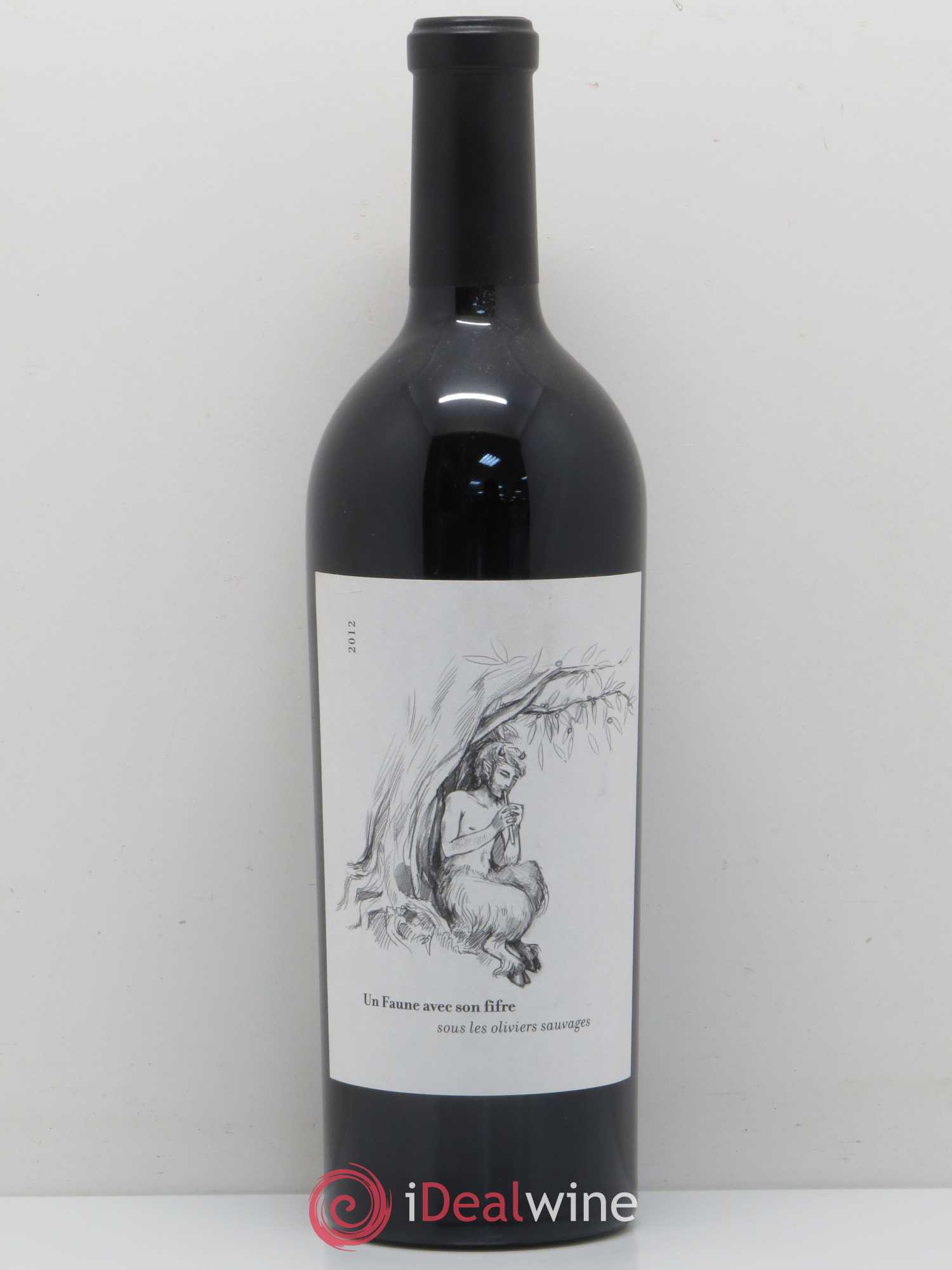 Côtes Catalanes (anciennement IGP Pyrénées Orientales) Clos des Fées Un faune avec son Fifre Hervé Bizeul 2012 - Lot de 1 bouteille - 0