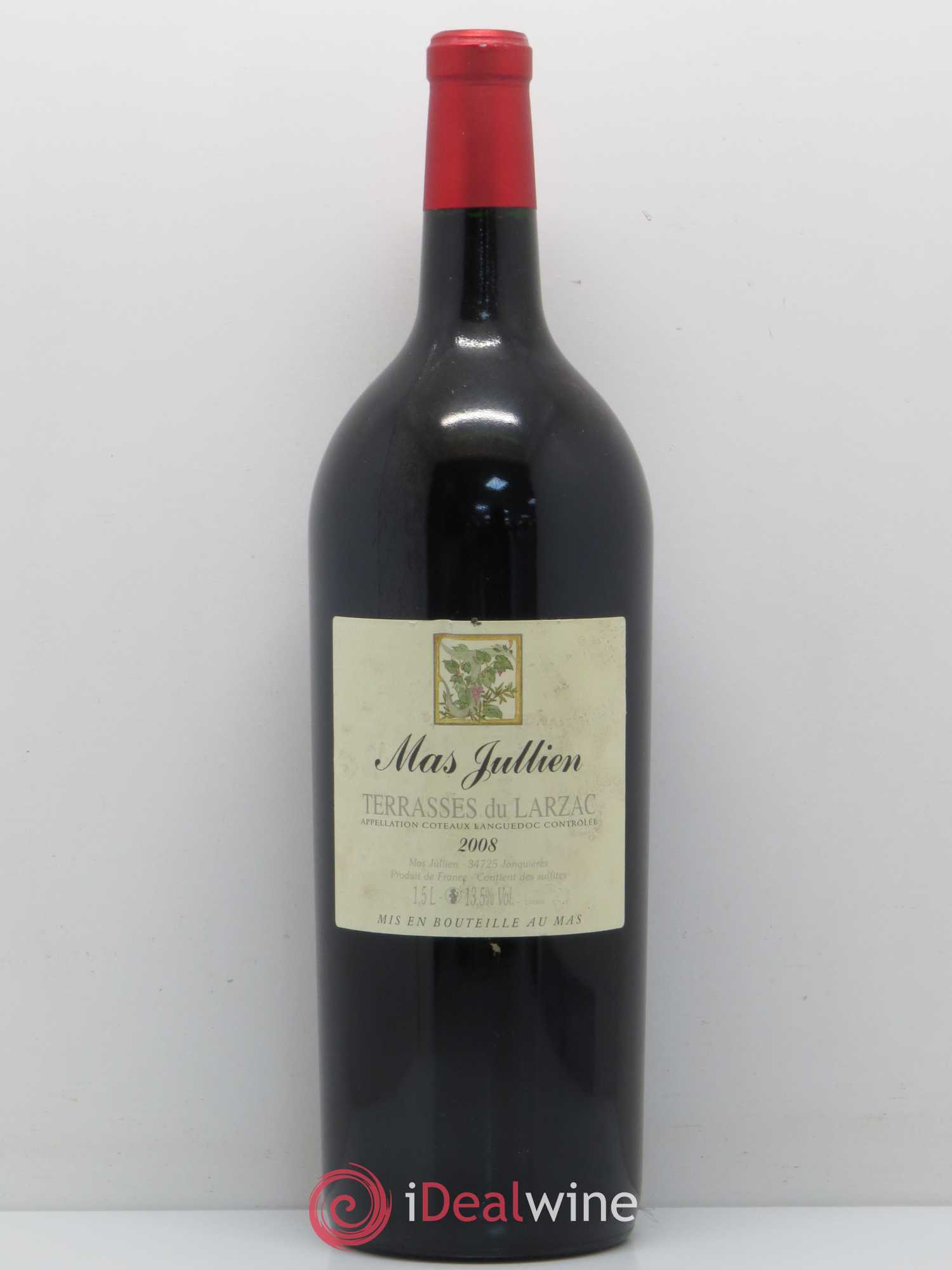 Terrasses du Larzac Mas Jullien Olivier Jullien 2008 - Lot de 1 magnum - 0