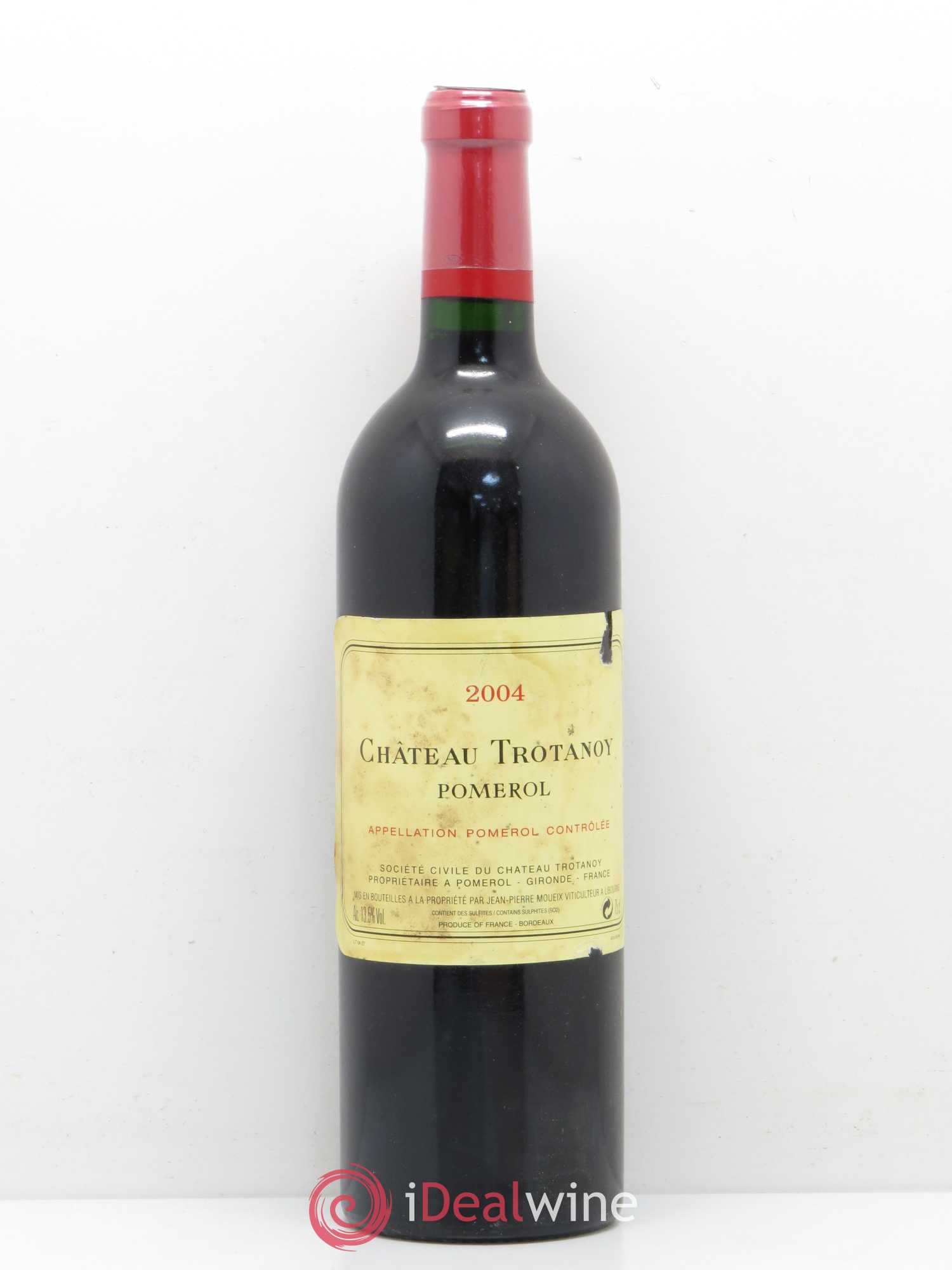 Château Trotanoy 2004 - Lot de 1 bouteille - 0