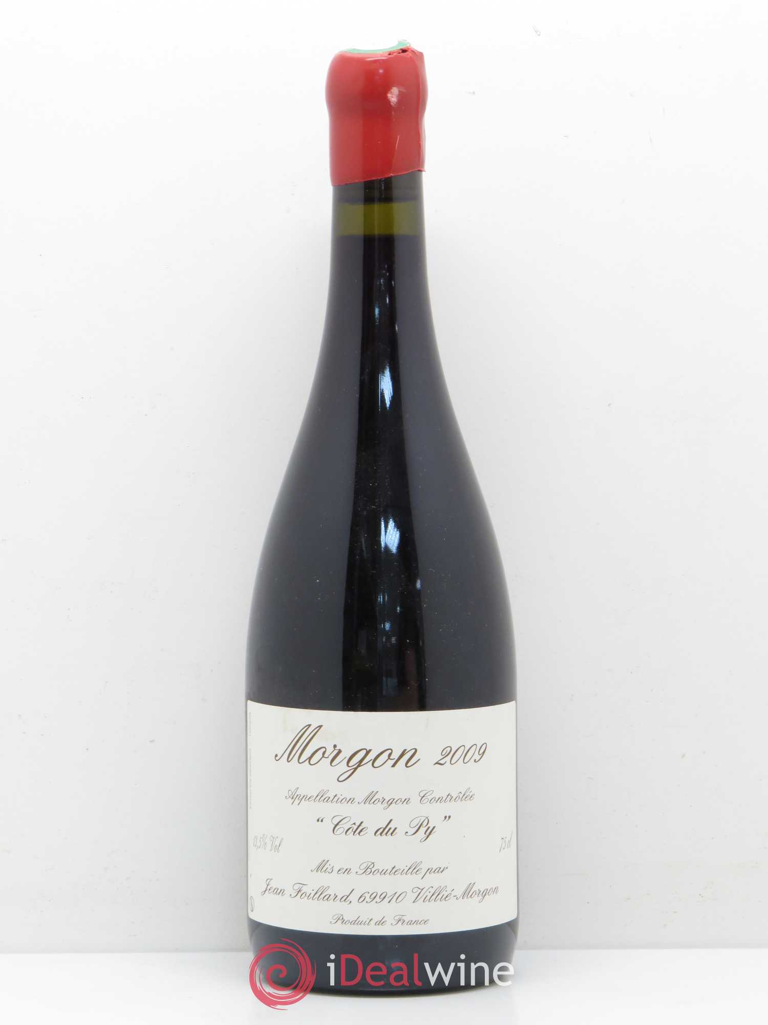 Morgon Côte du Py Jean Foillard 2009 - Lot de 1 bouteille - 0