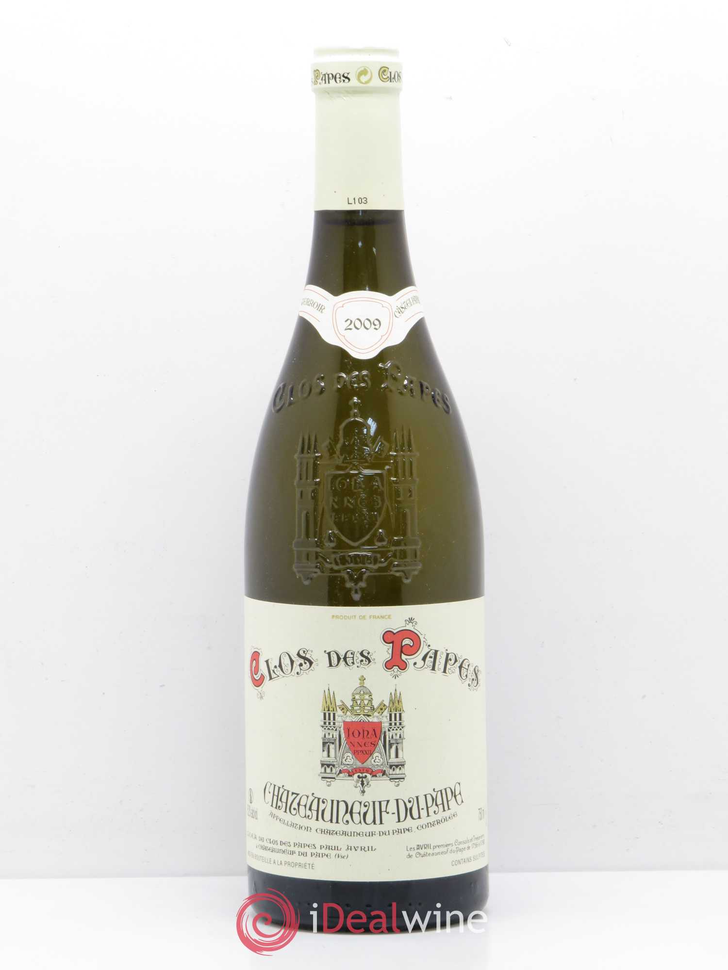 Châteauneuf-du-Pape Clos des Papes - Paul Avril 2009 - Lot de 1 bouteille - 0