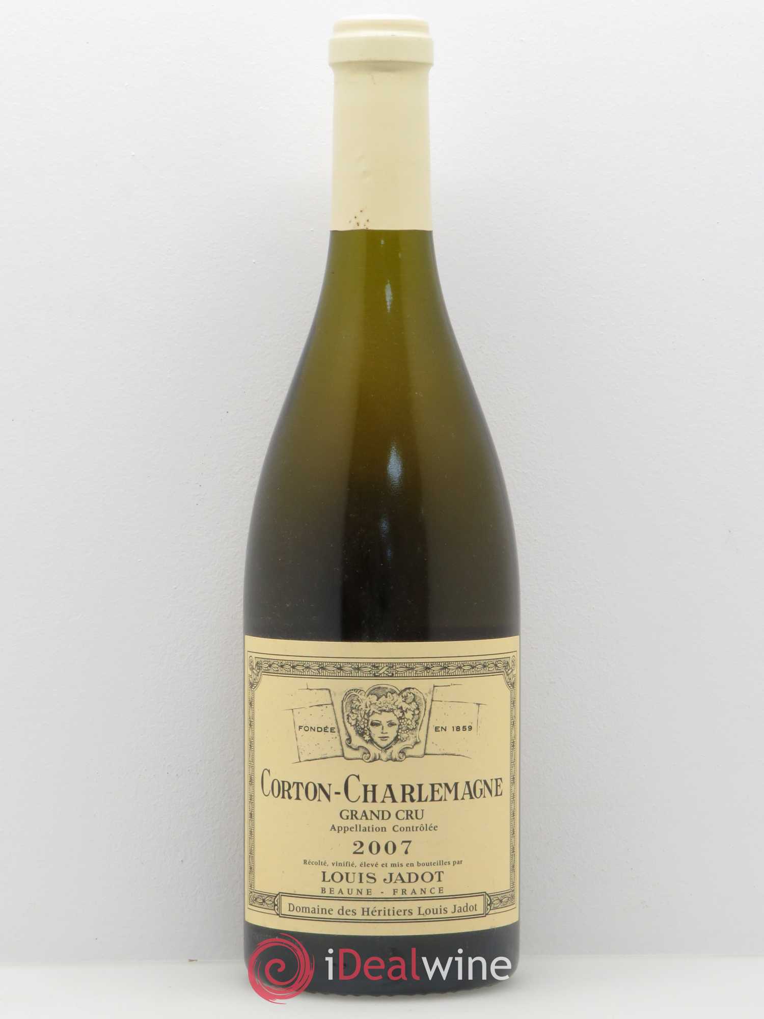 Corton-Charlemagne Grand Cru Maison Louis Jadot 2007 - Lot de 1 bouteille - 0