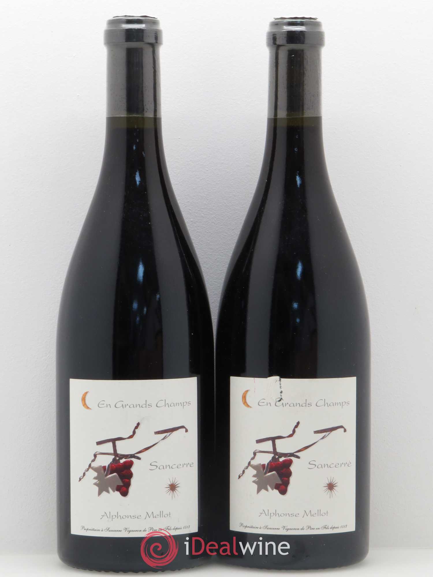Sancerre En Grands Champs Alphonse Mellot 2010 - Lot de 2 bouteilles - 0