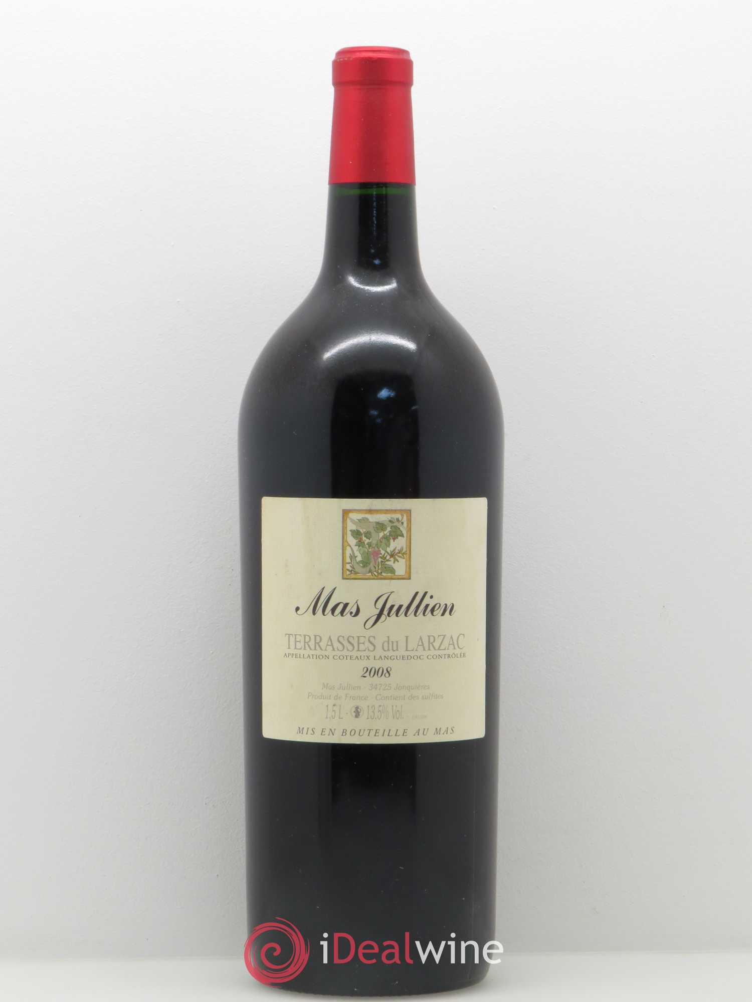 Terrasses du Larzac Mas Jullien Olivier Jullien 2008 - Lot de 1 magnum - 0