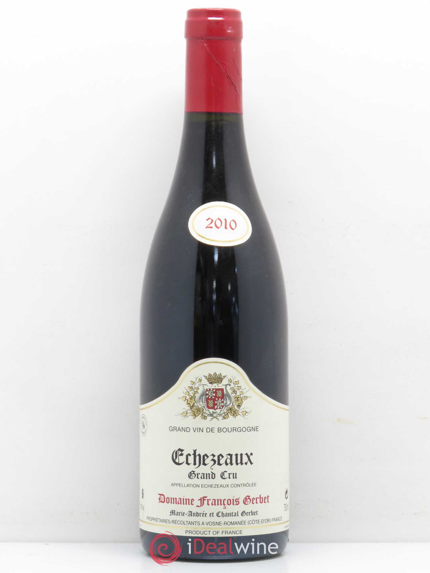Echezeaux Grand Cru François Gerbet 2010 - Lot de 1 bouteille - 0