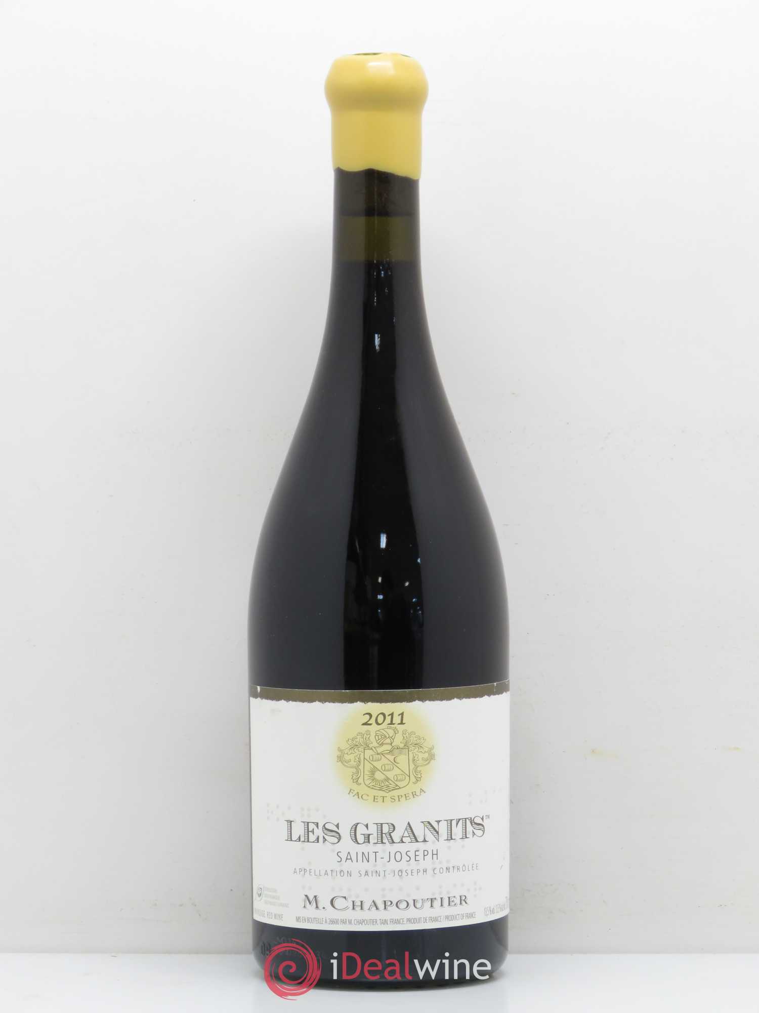 Saint-Joseph Les Granits Chapoutier 2011 - Lot de 1 bouteille - 0