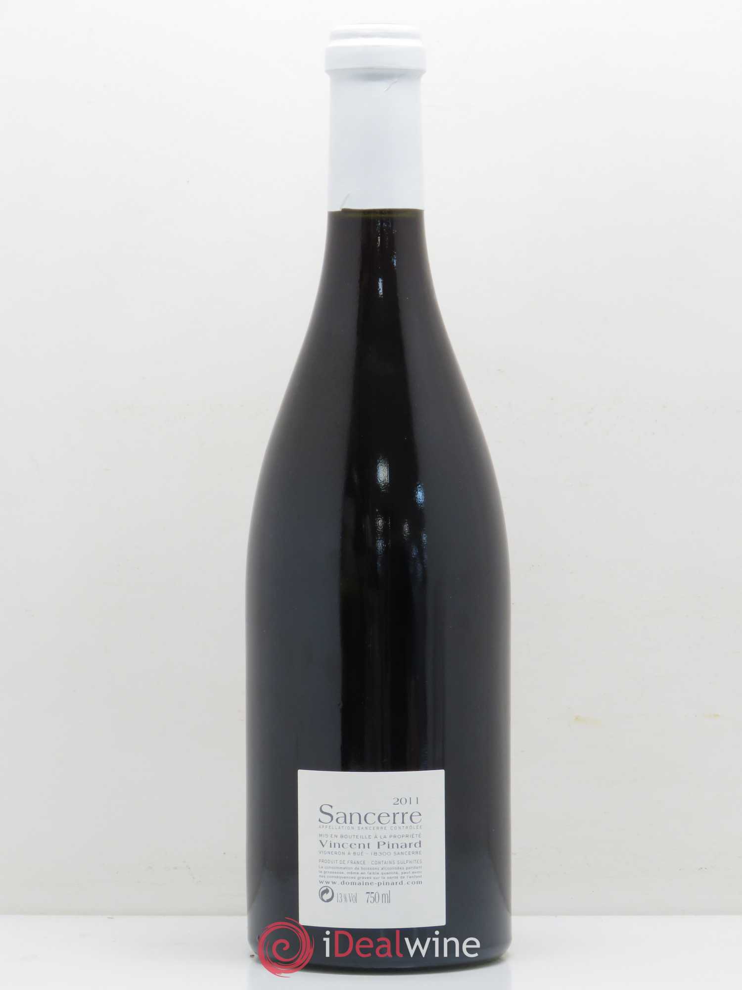 Sancerre Vendanges Entières Vincent Pinard 2011 - Lot de 1 bouteille - 1