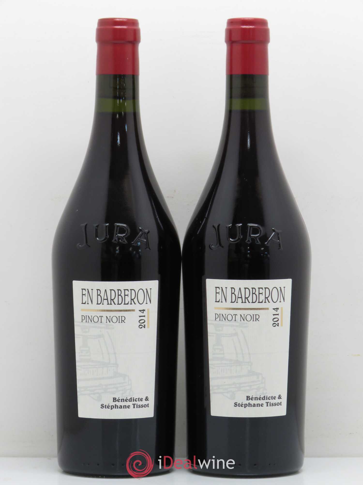 Côtes du Jura En Barberon Bénédicte et Stéphane Tissot 2014 - Lot de 2 bouteilles - 0