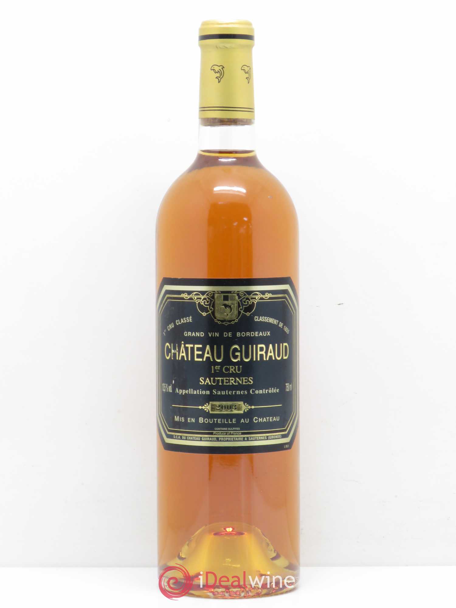 Château Guiraud 1er Grand Cru Classé (senza prezzo di riserva) 2003 - Lotto di 1 bottiglia - 0