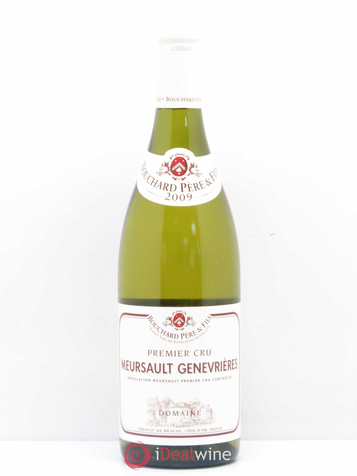 Meursault 1er Cru Genevrières Bouchard Père & Fils 2009 - Lot de 1 bouteille - 0