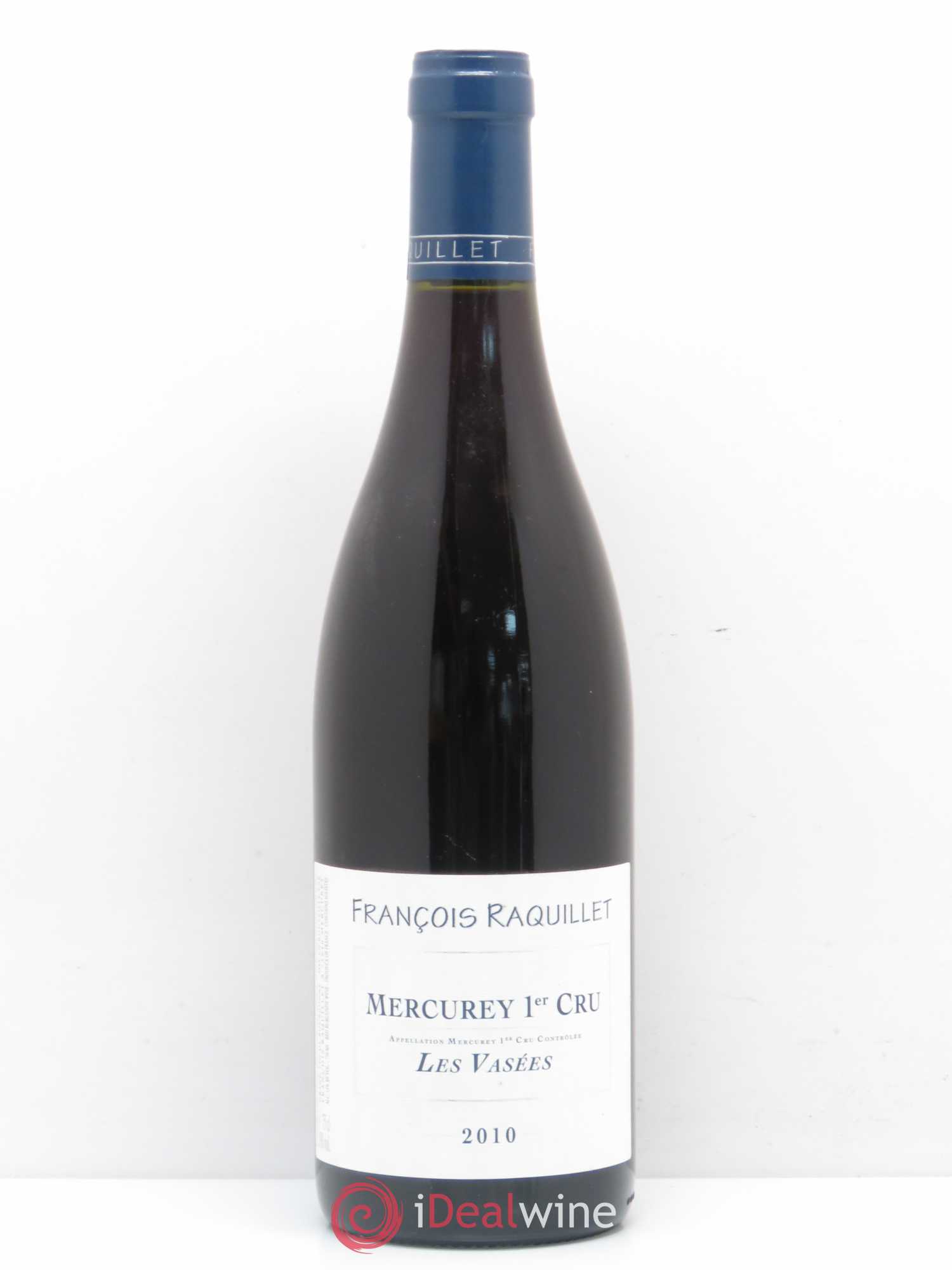 Mercurey 1er Cru Les Vasées François Raquillet 2010 - Lot de 1 bouteille - 0