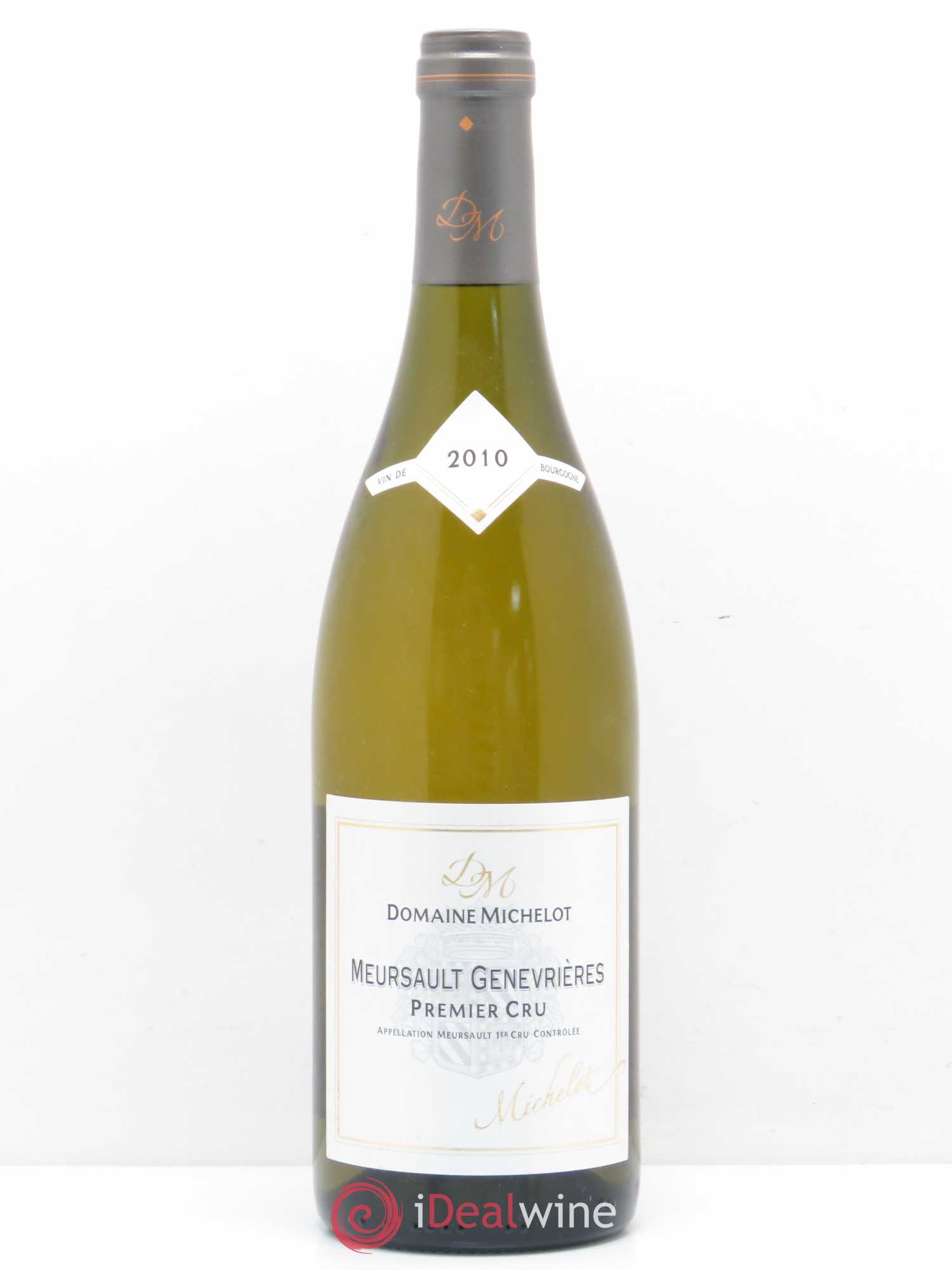 Meursault 1er Cru Genevrieres Domaine Michelot 2010 - Posten von 1 Flasche - 0