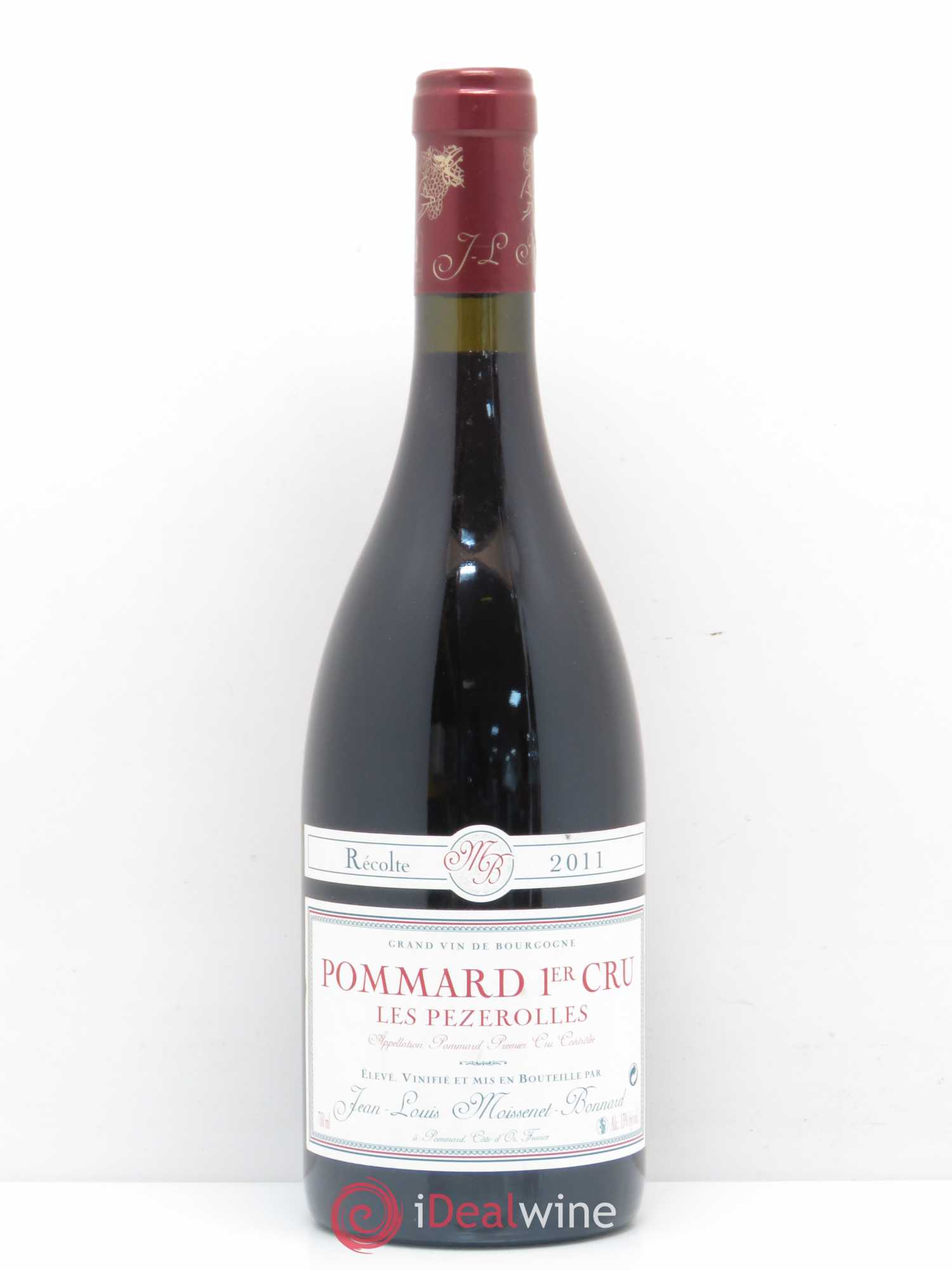 Pommard 1er Cru Les Pezerolles Domaine Moissenet Bonnard (sans prix de réserve) 2011 - Posten von 1 Flasche - 0