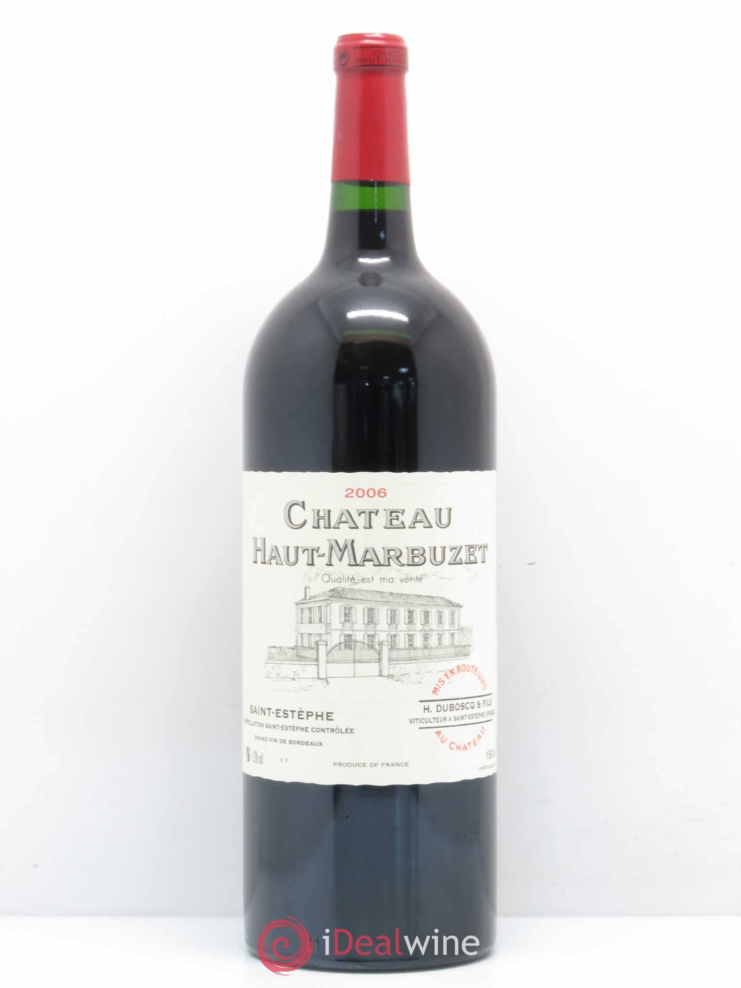 Château Haut Marbuzet 2006 - Lot de 1 magnum - 0