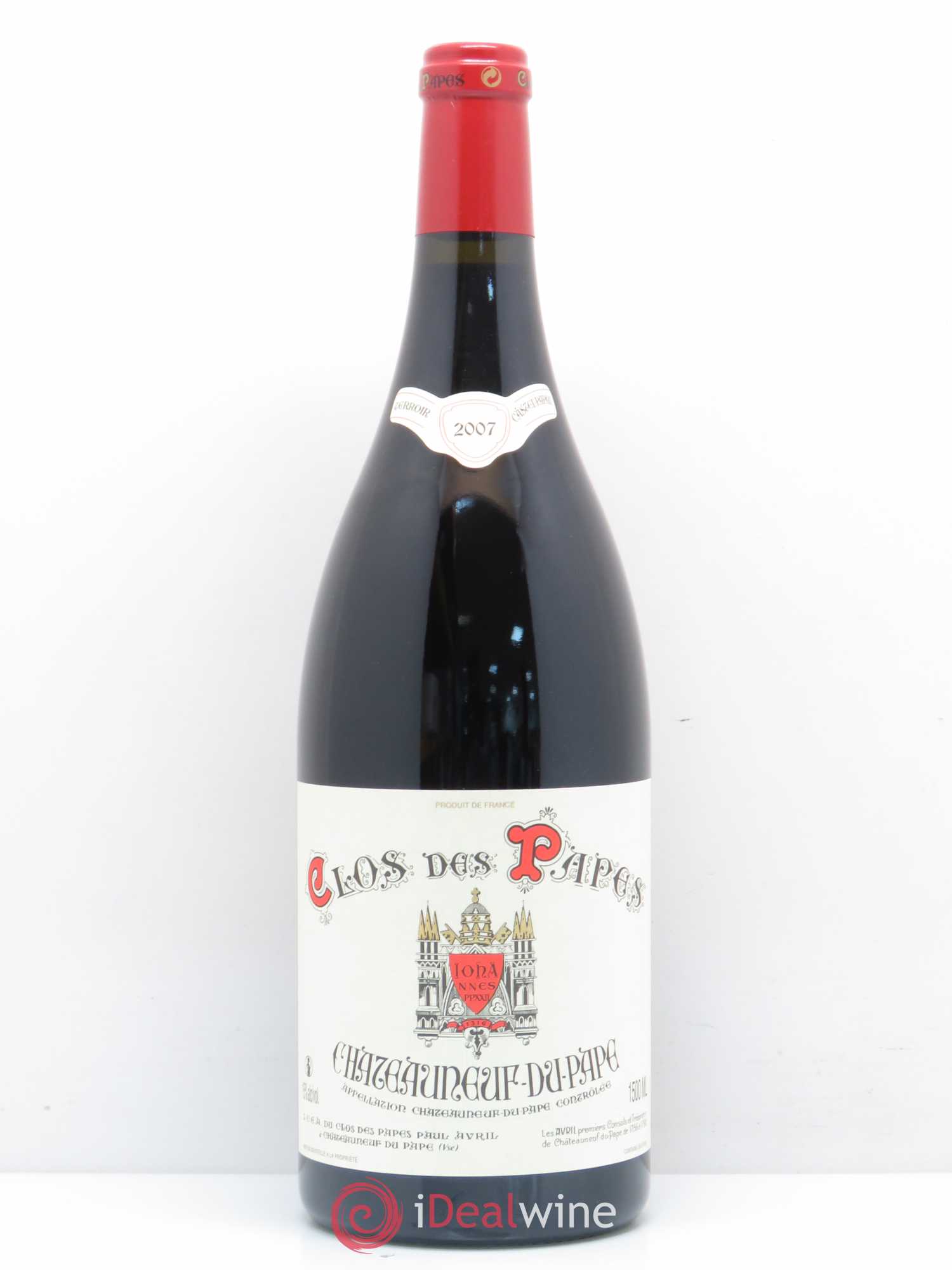 Châteauneuf-du-Pape Clos des Papes - Paul Avril 2007 - Lot de 1 magnum - 0
