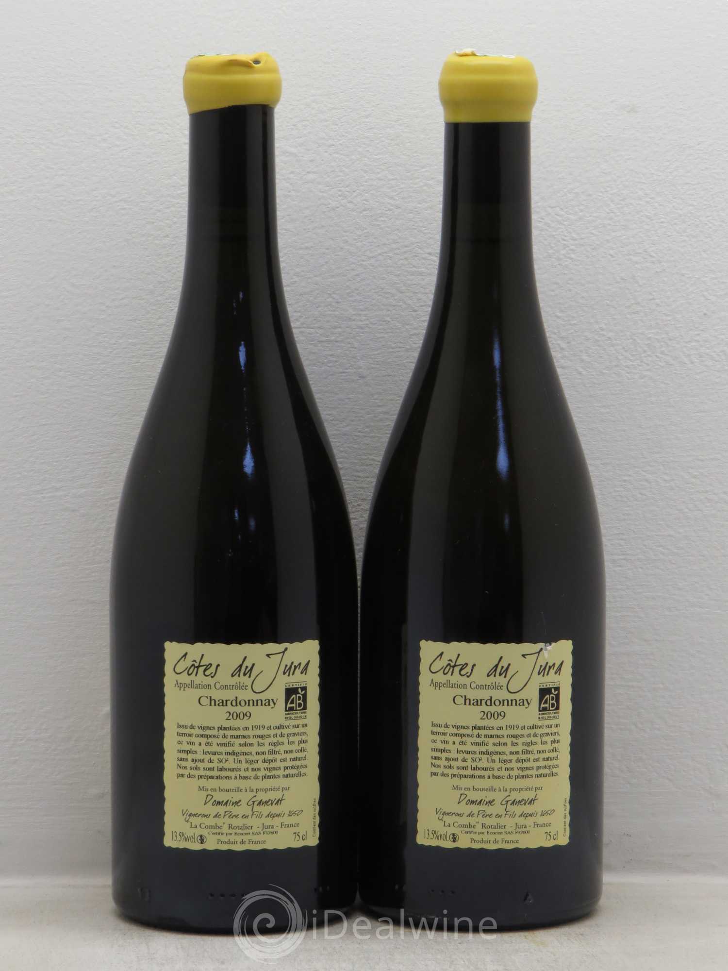Côtes du Jura Les Grands Teppes Vieilles Vignes Jean-François Ganevat (Domaine) 2009 - Lot de 2 bouteilles - 1