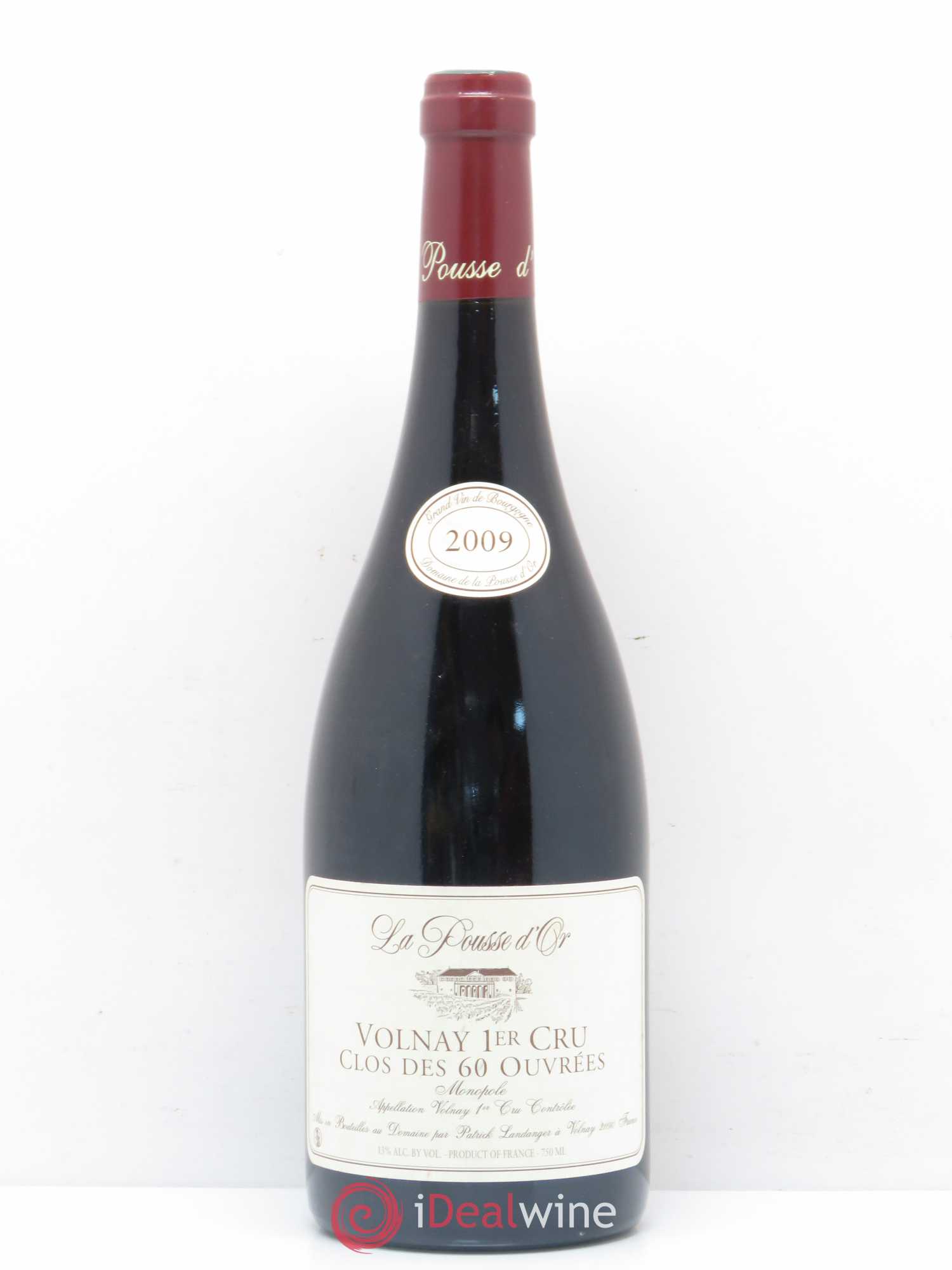 Volnay 1er Cru Clos des 60 ouvrées La Pousse d'Or (Domaine de) 2009 - Lot de 1 bouteille - 0