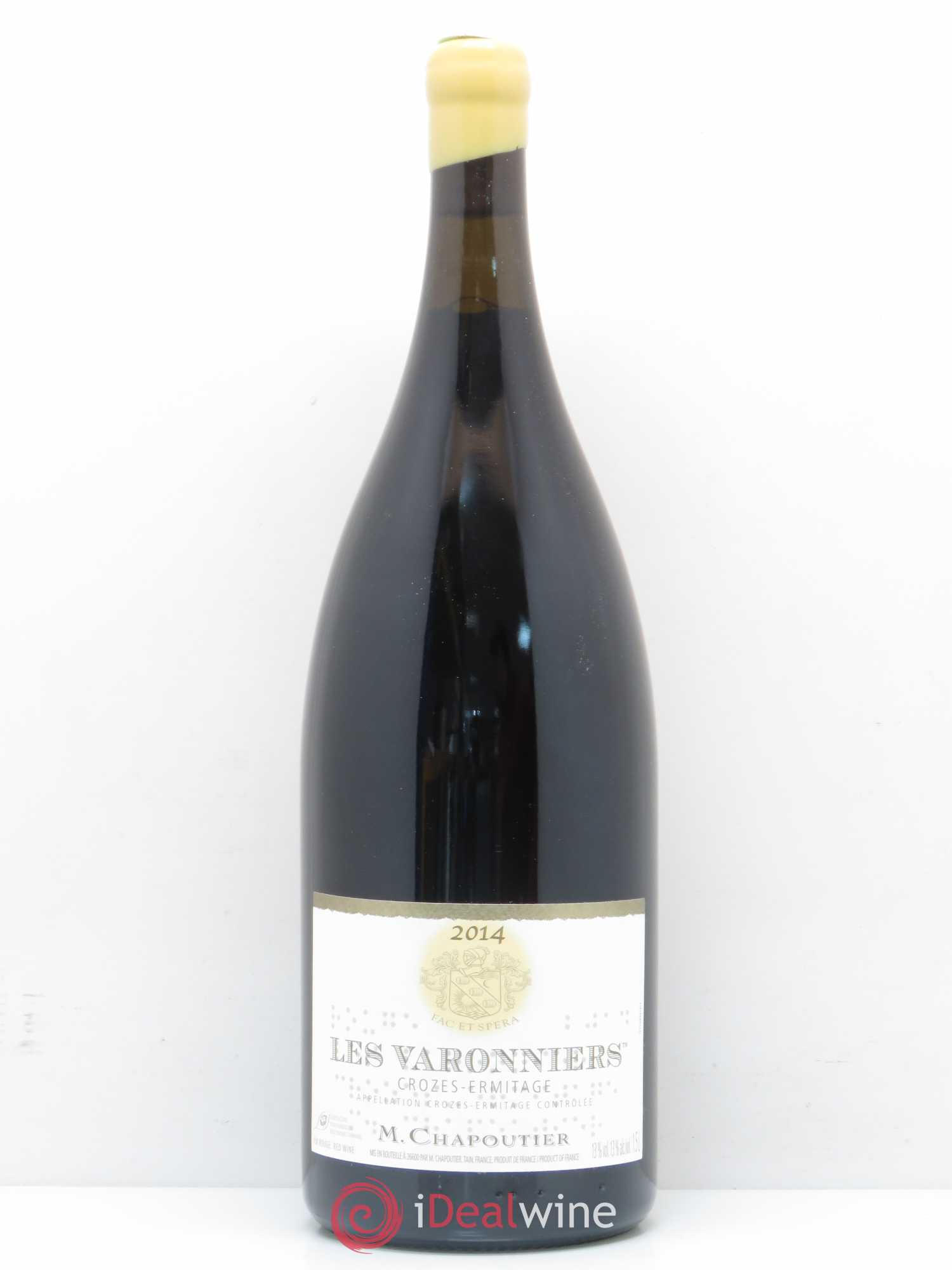Crozes-Hermitage Les Varonniers Chapoutier 2014 - Lot de 1 magnum - 0