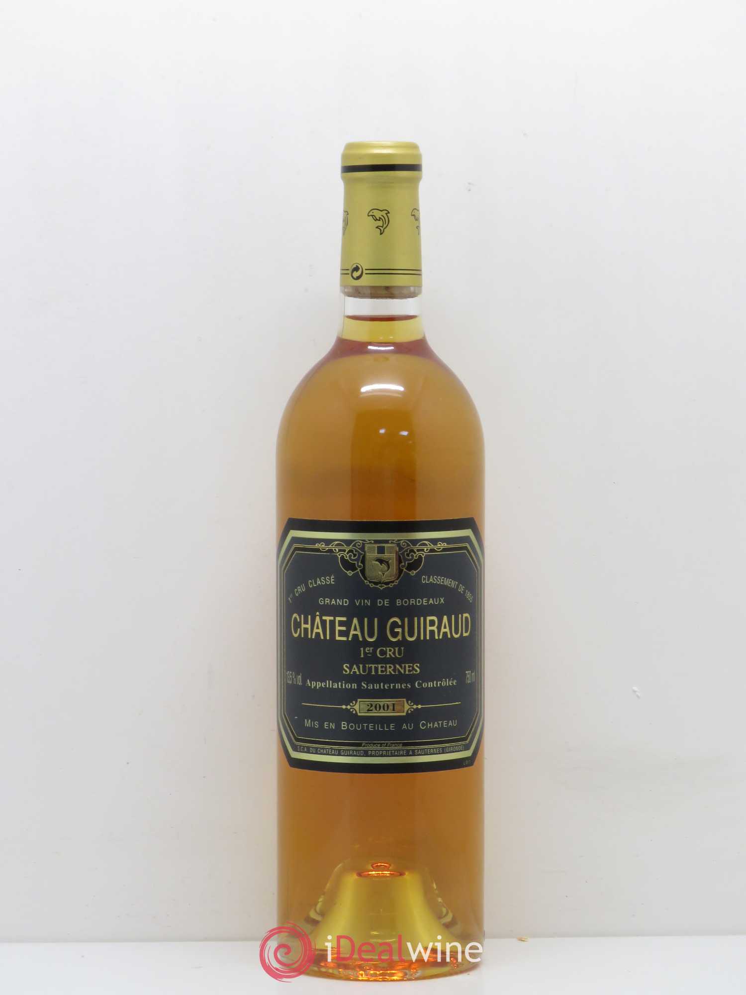 Château Guiraud 1er Grand Cru Classé (senza prezzo di riserva) 2001 - Lotto di 1 bottiglia - 0
