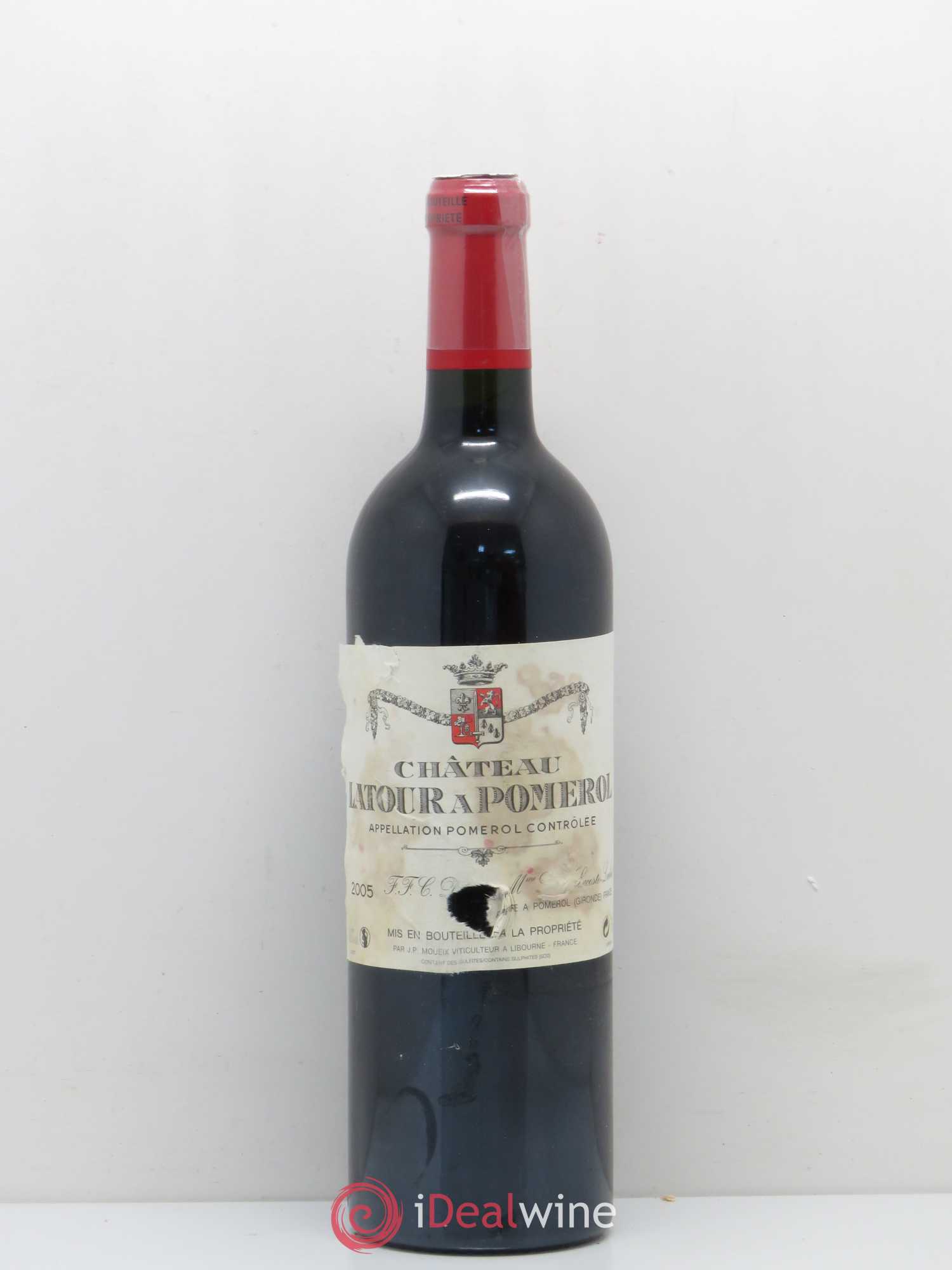 Château Latour à Pomerol 2005 - Lot de 1 bouteille - 0