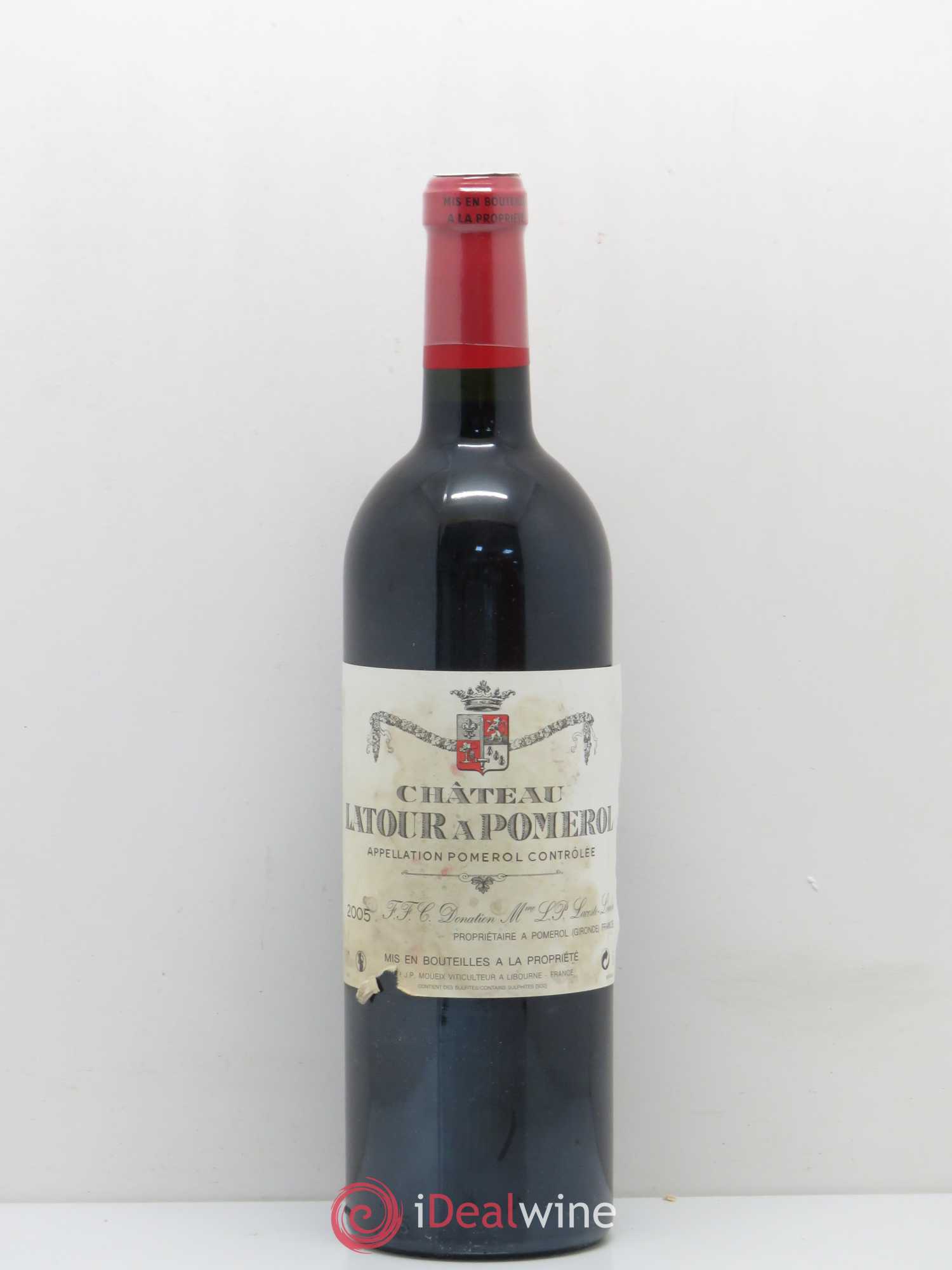 Château Latour à Pomerol 2005 - Lot de 1 bouteille - 0