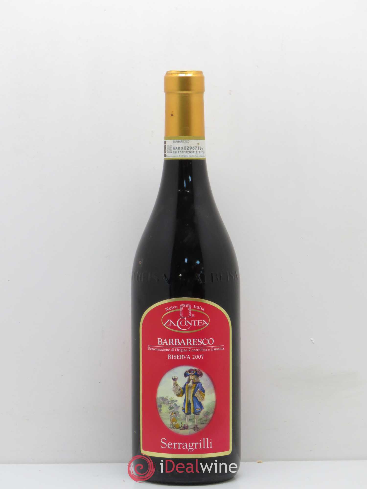 Barbaresco DOCG La Contea Serragrilli 2007 - Lot de 1 bouteille - 0