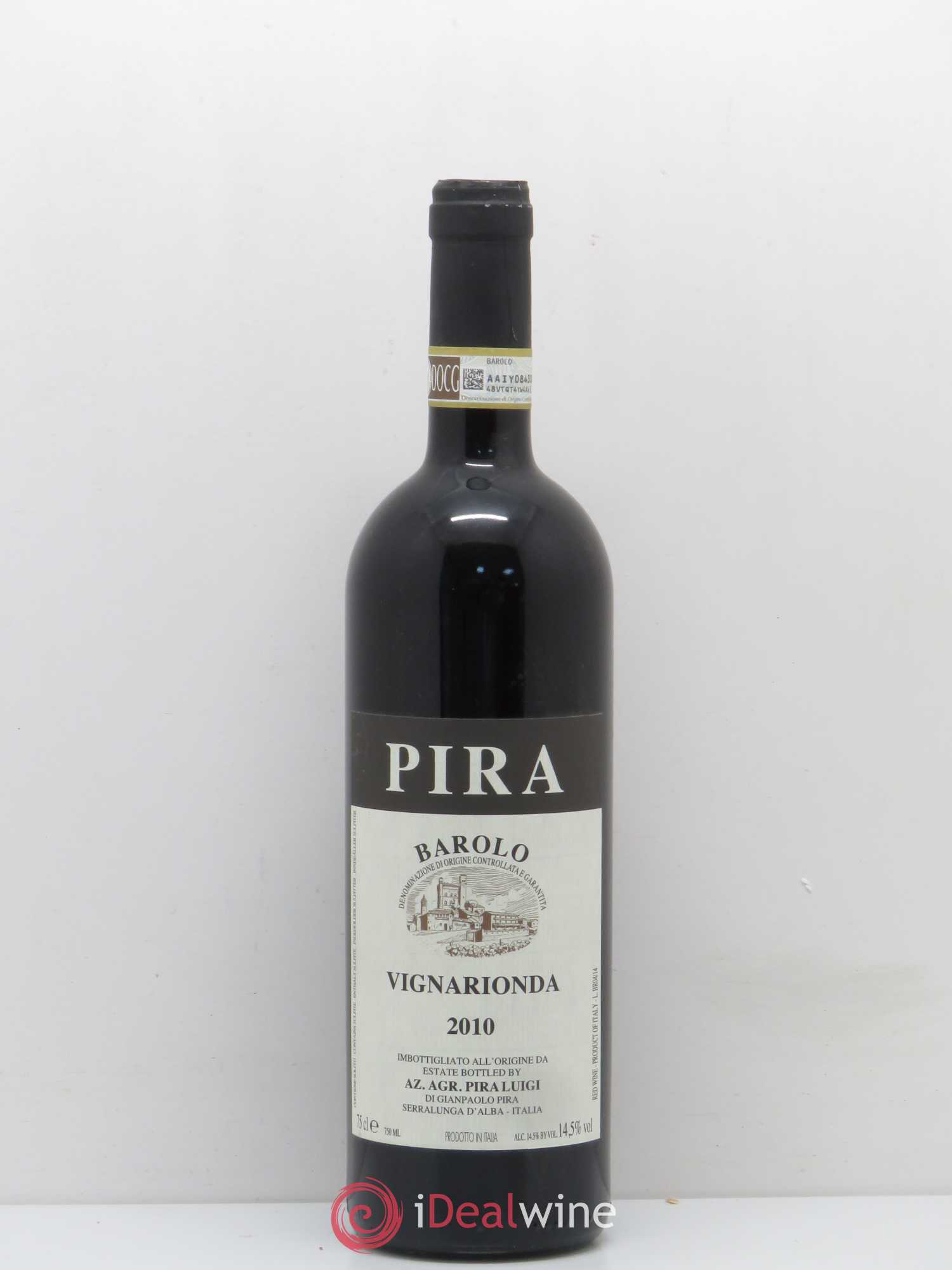 Barolo DOCG Luigi Pira Vigna Rionda 2010 - Lot de 1 bouteille - 0