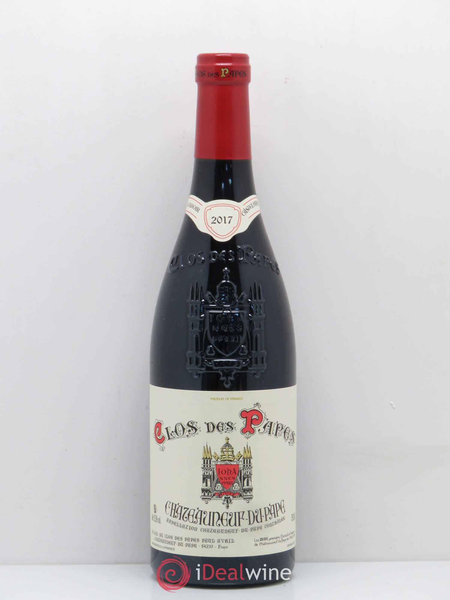 Châteauneuf-du-Pape Clos des Papes - Paul Avril 2017 - Lot de 1 bouteille - 0