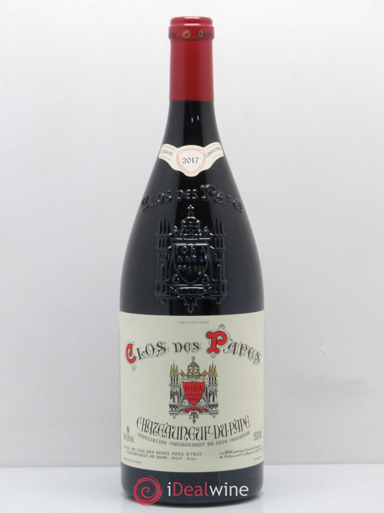 Châteauneuf-du-Pape Clos des Papes - Paul Avril 2017 - Lot de 1 magnum - 0