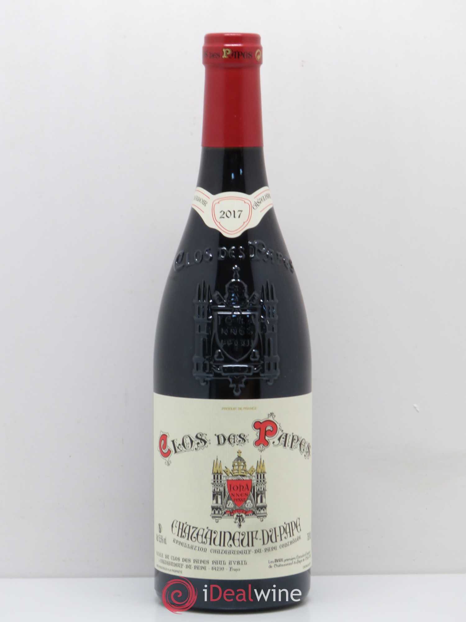 Châteauneuf-du-Pape Clos des Papes - Paul Avril 2017 - Lot de 1 bouteille - 0