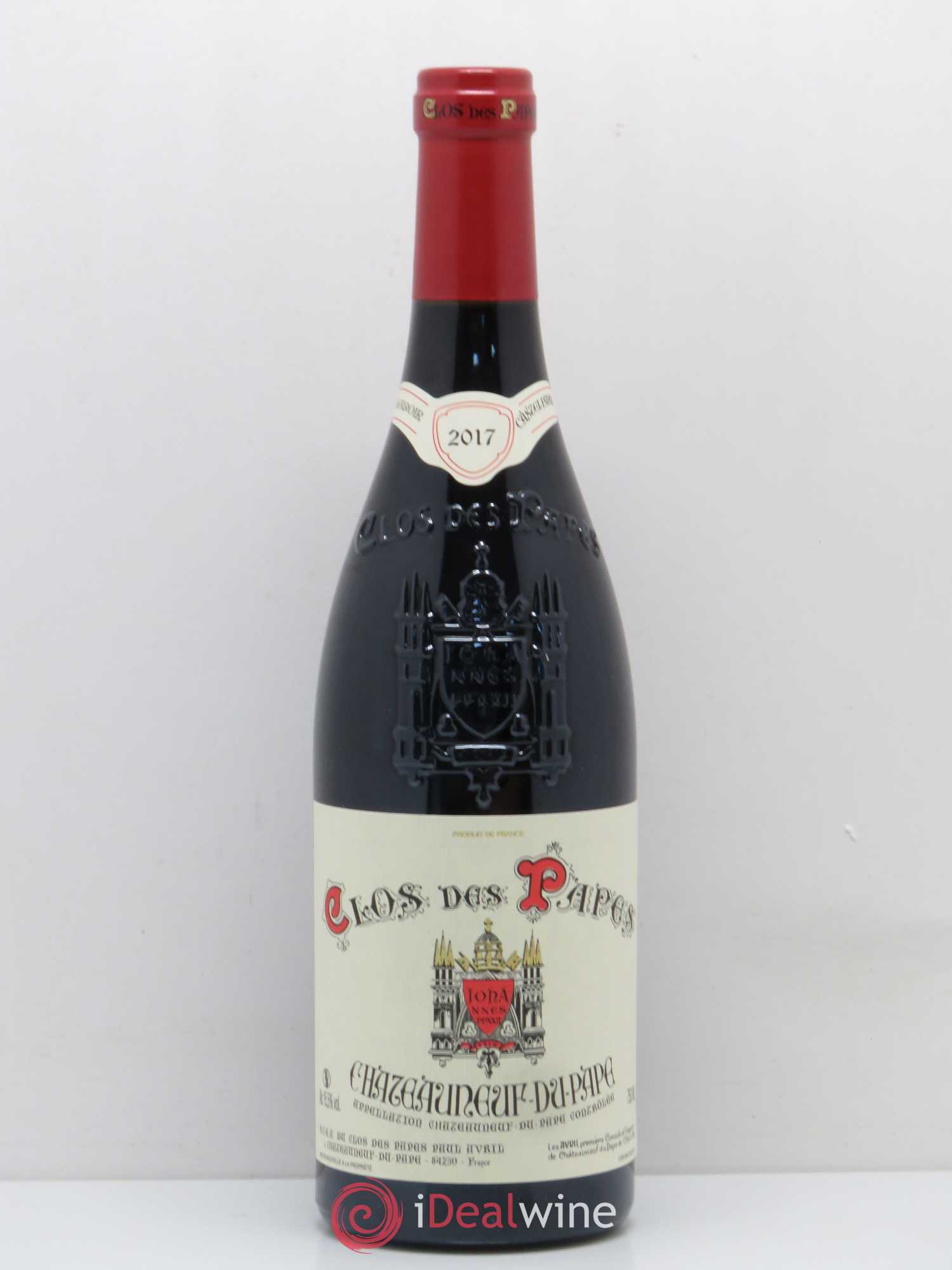 Châteauneuf-du-Pape Clos des Papes - Paul Avril 2017 - Lot de 1 bouteille - 0
