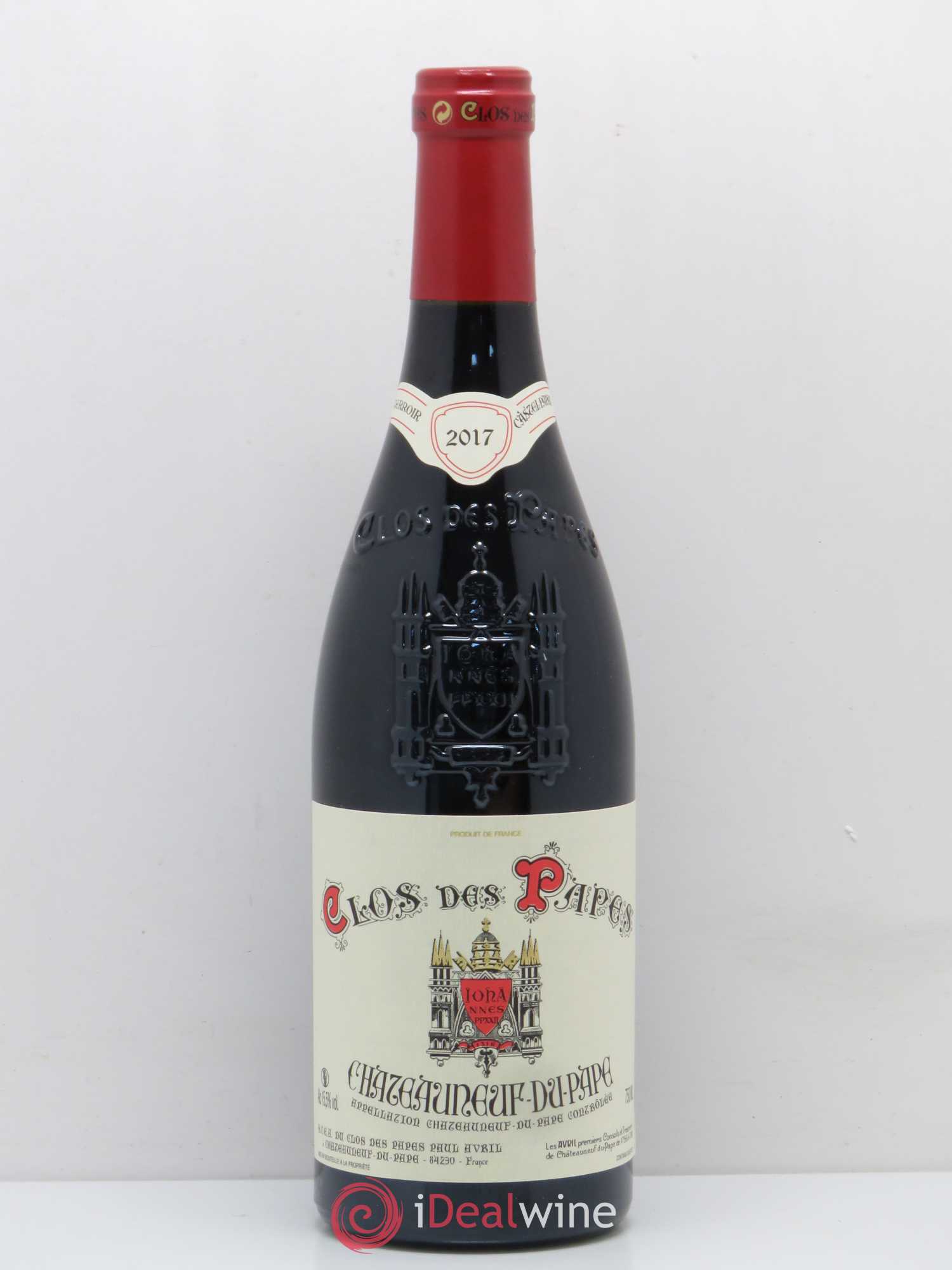 Châteauneuf-du-Pape Clos des Papes - Paul Avril 2017 - Lot de 1 bouteille - 0