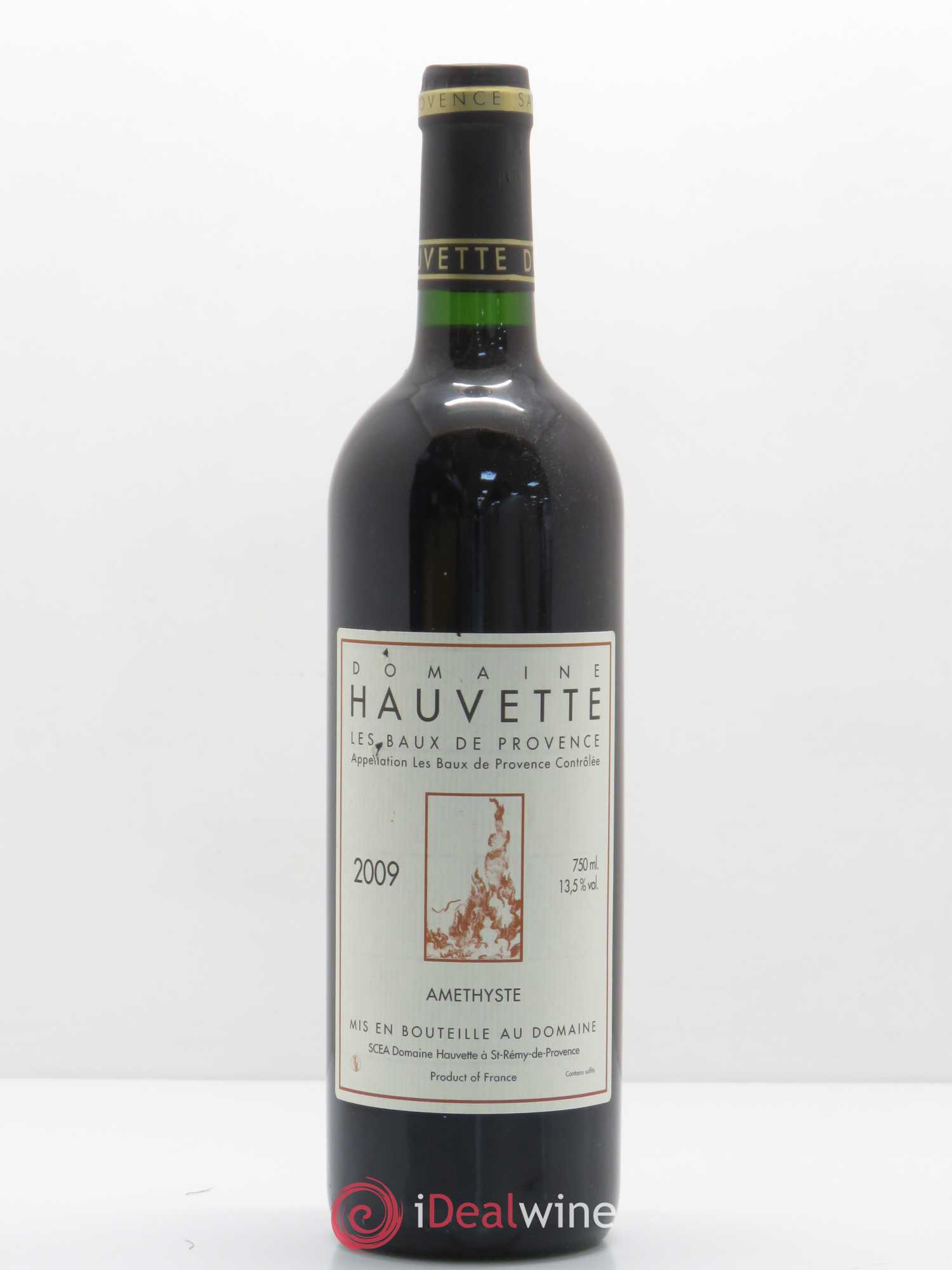 Baux de Provence Hauvette (Domaine) Améthyste 2009 - Lot de 1 bouteille - 0