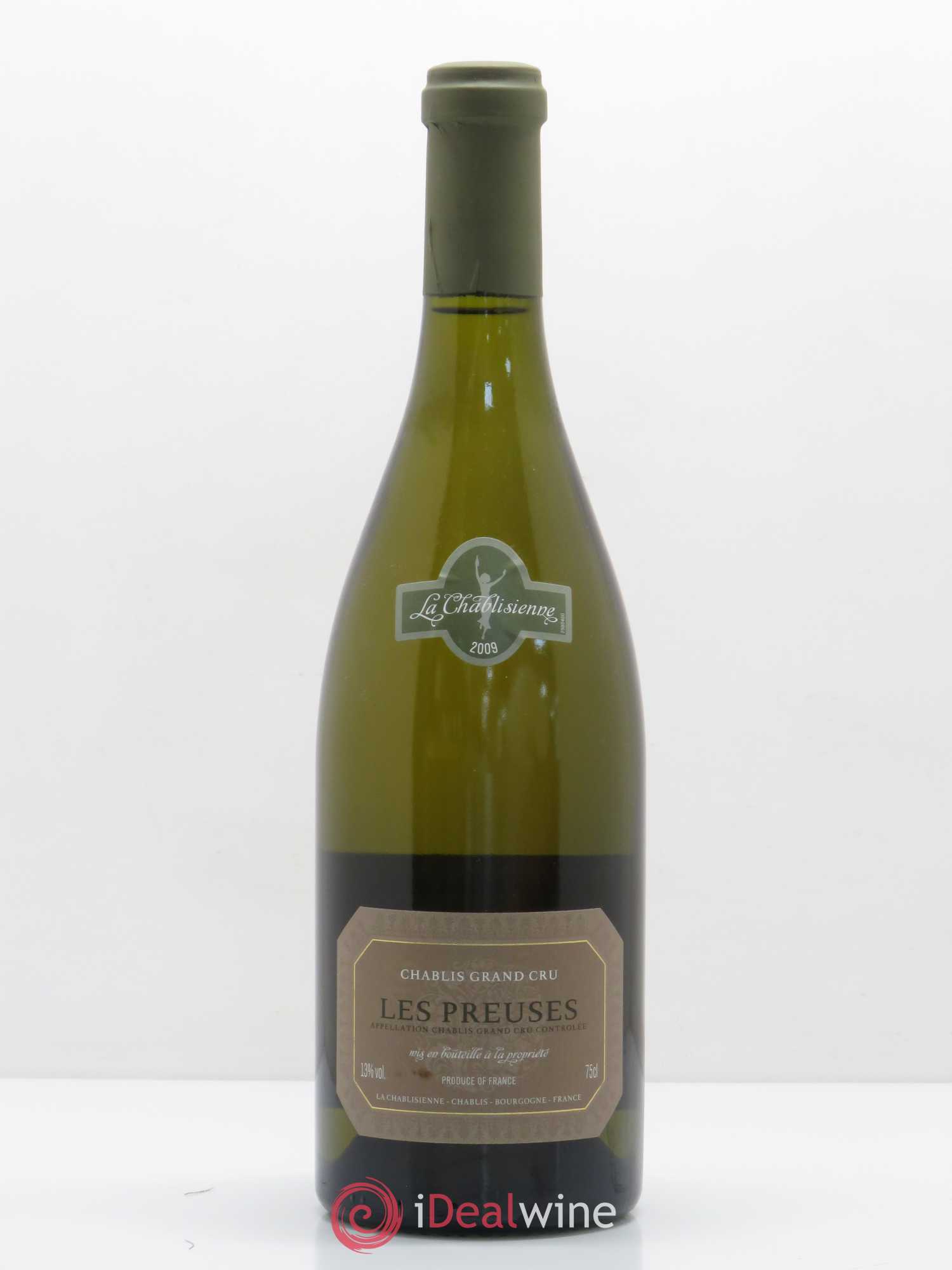 Chablis Grand Cru Les Preuses La Chablisienne 2009 - Lot de 1 bouteille - 0