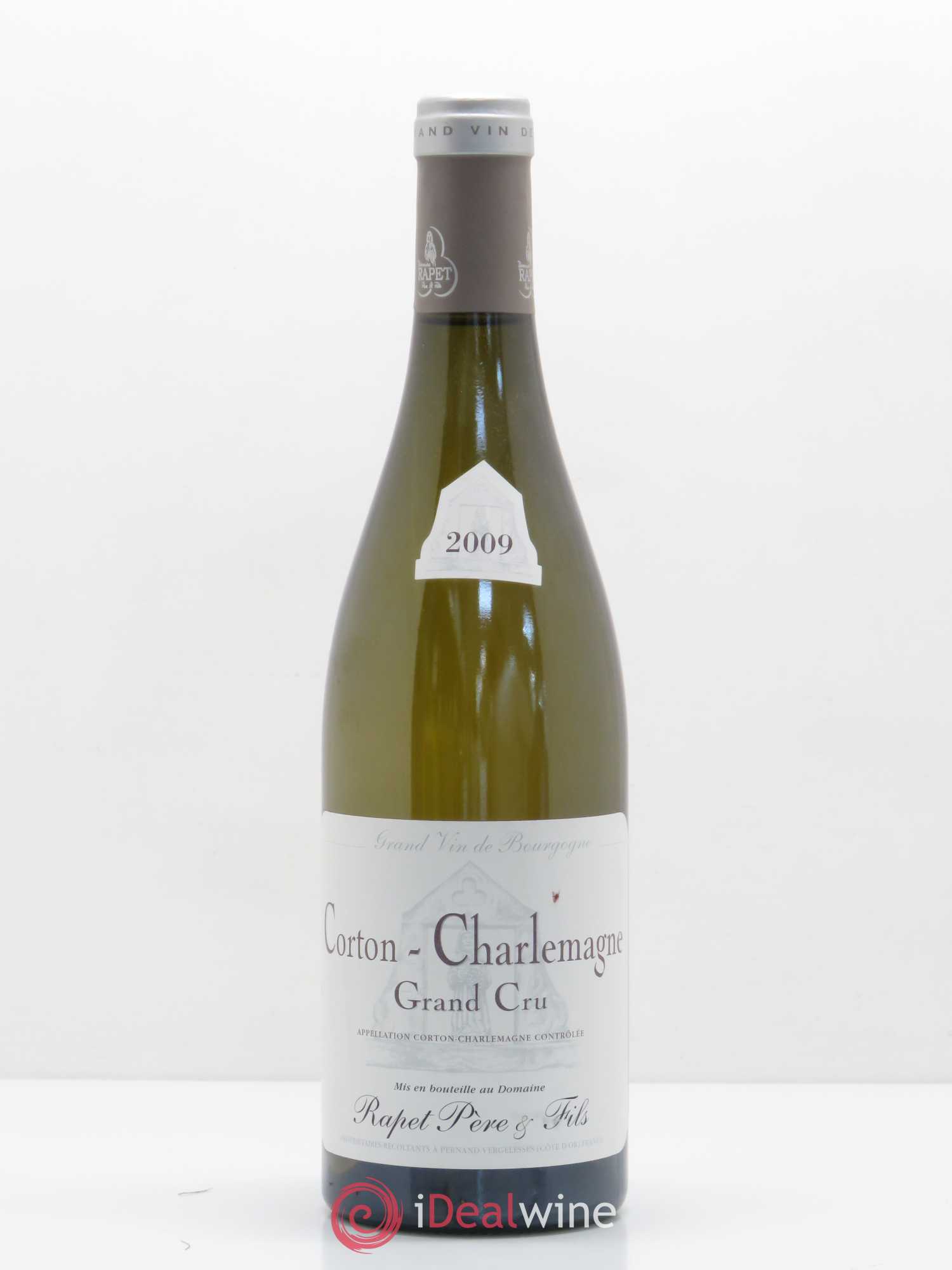 Corton-Charlemagne Grand Cru Rapet Père & Fils 2009 - Lot de 1 bouteille - 0