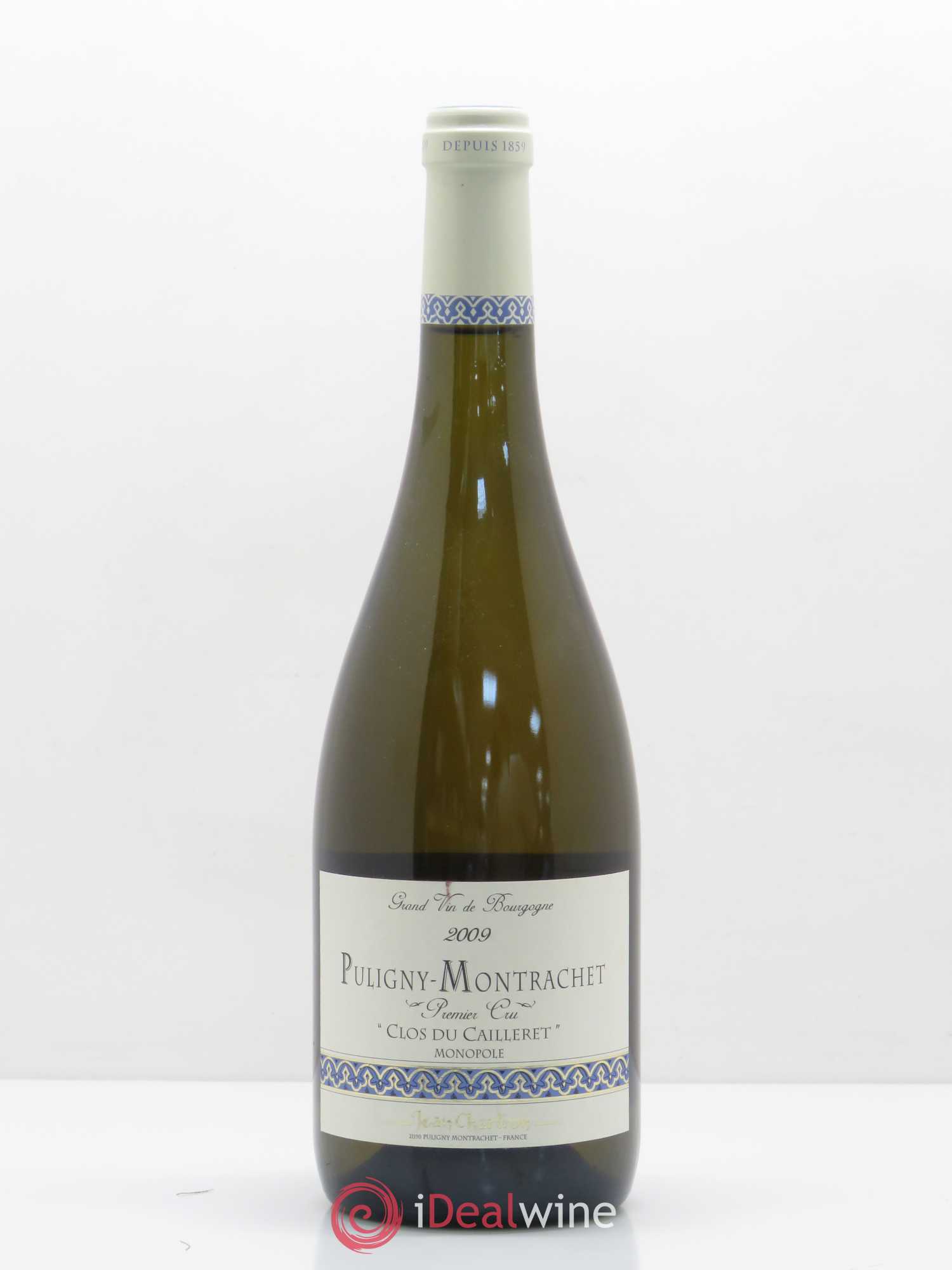 Puligny-Montrachet 1er Cru Clos du cailleret Jean Chartron (Domaine) 2009 - Lot of 1 bottle - 0