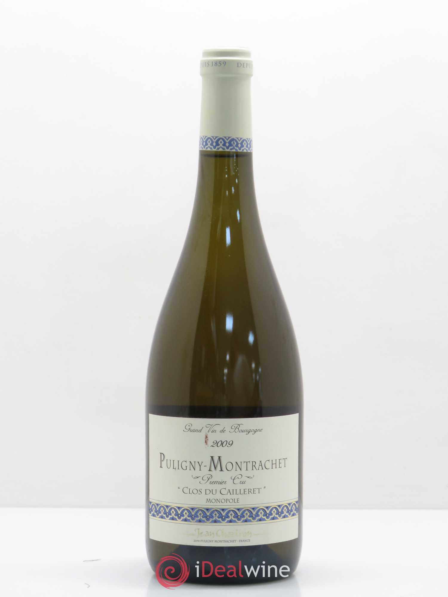 Puligny-Montrachet 1er Cru Clos du cailleret Jean Chartron (Domaine) 2009 - Lot de 1 bouteille - 0