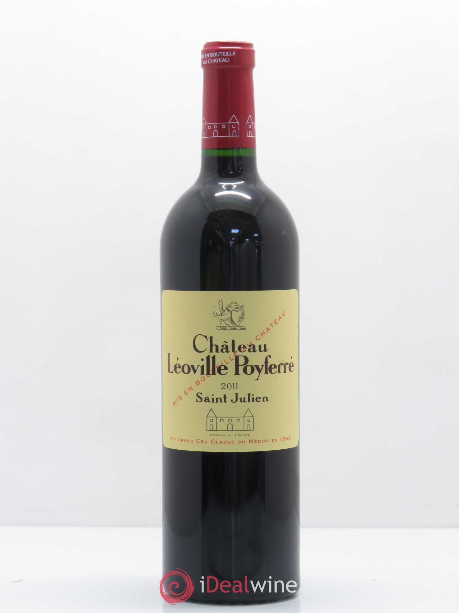 Château Léoville Poyferré 2ème Grand Cru Classé 2011 - Lot de 1 bouteille - 0
