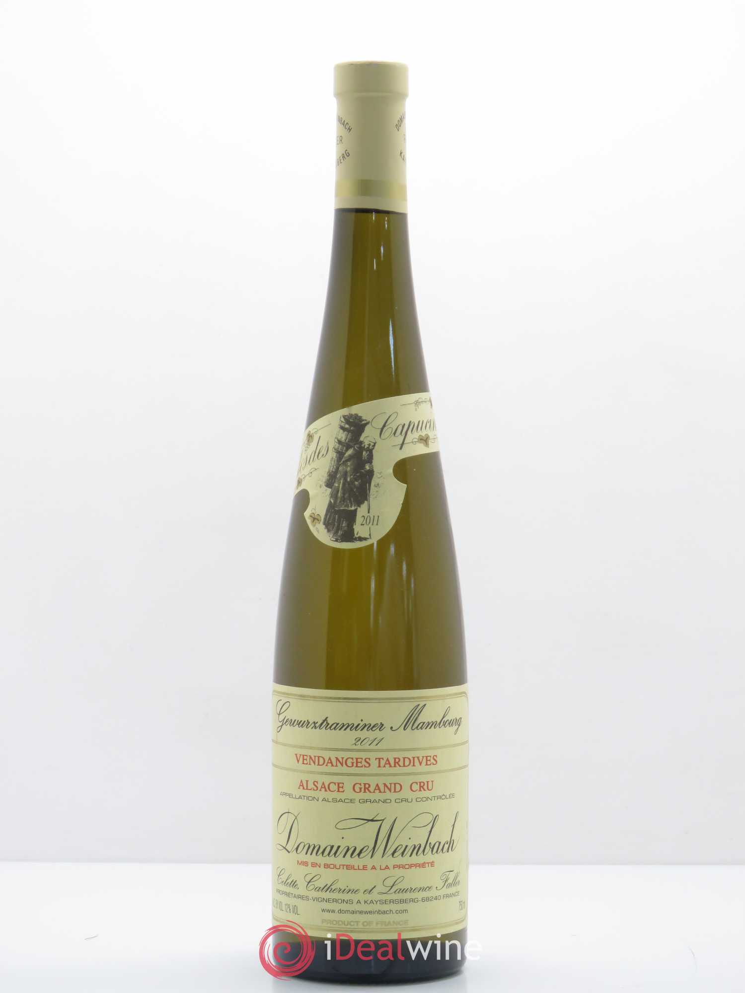 Gewurztraminer Vendanges Tardives Grand Cru Manbourg Domaine Weinbach 2011 - Posten von 1 Flasche - 0