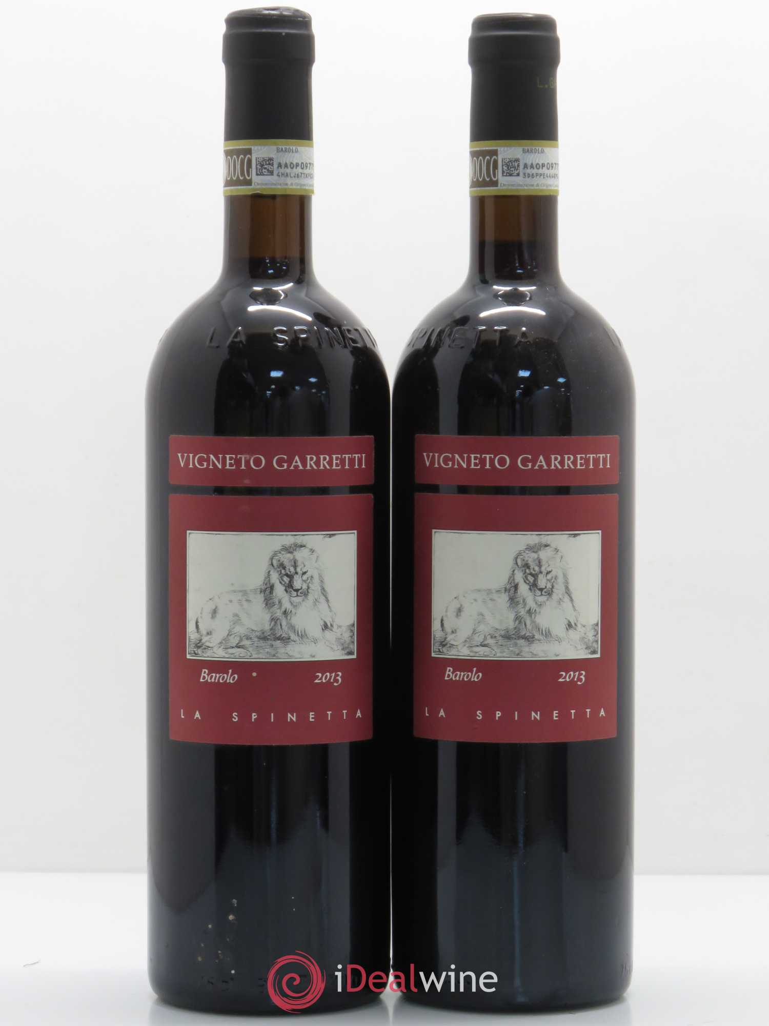 Barolo La Spinettta Vigneto Garretti 2013 - Posten von 2 Flaschen - 0