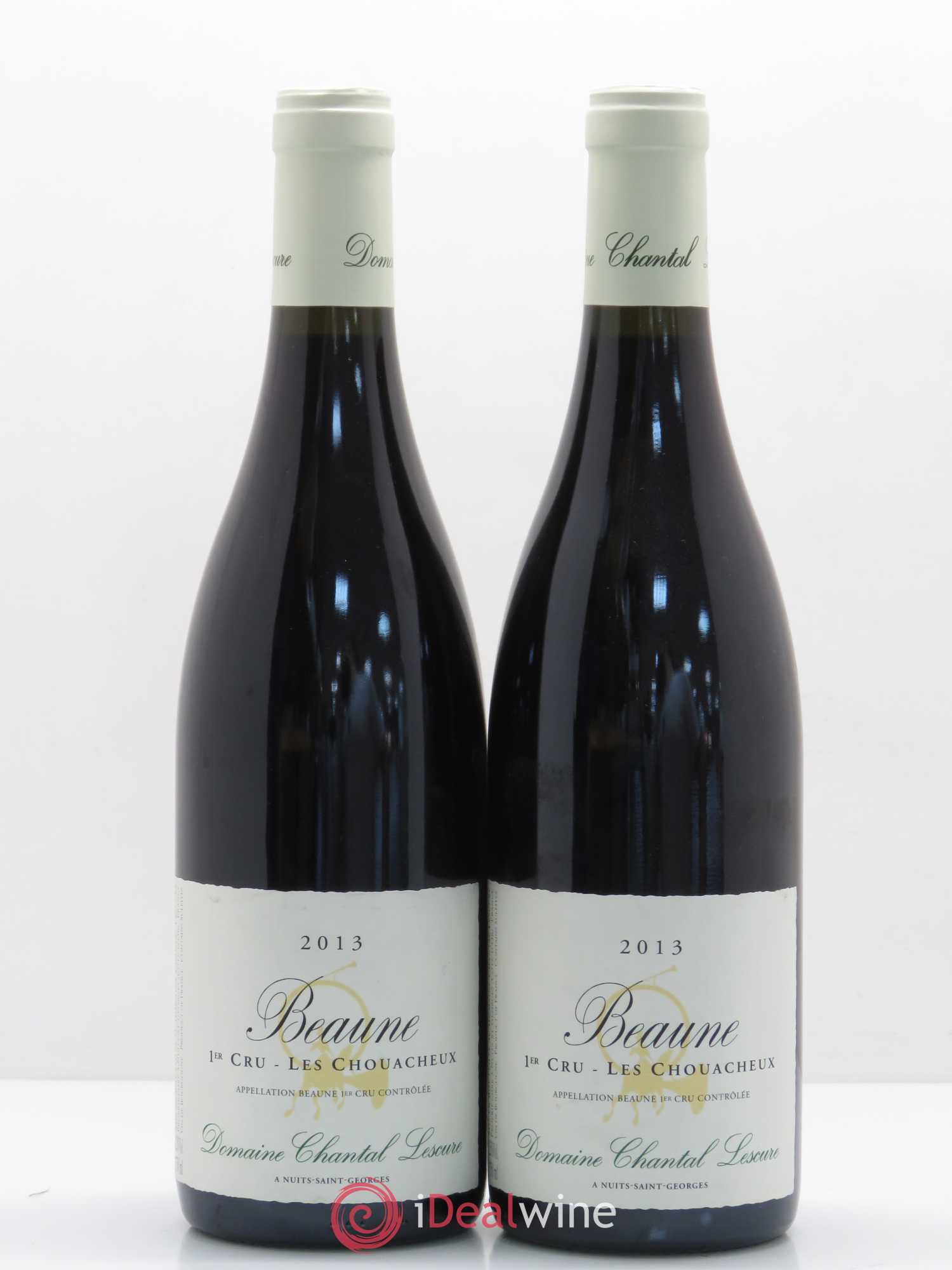 Beaune 1er Cru Les Chouacheux Chantal Lescure 2013 - Lot de 2 bouteilles - 0