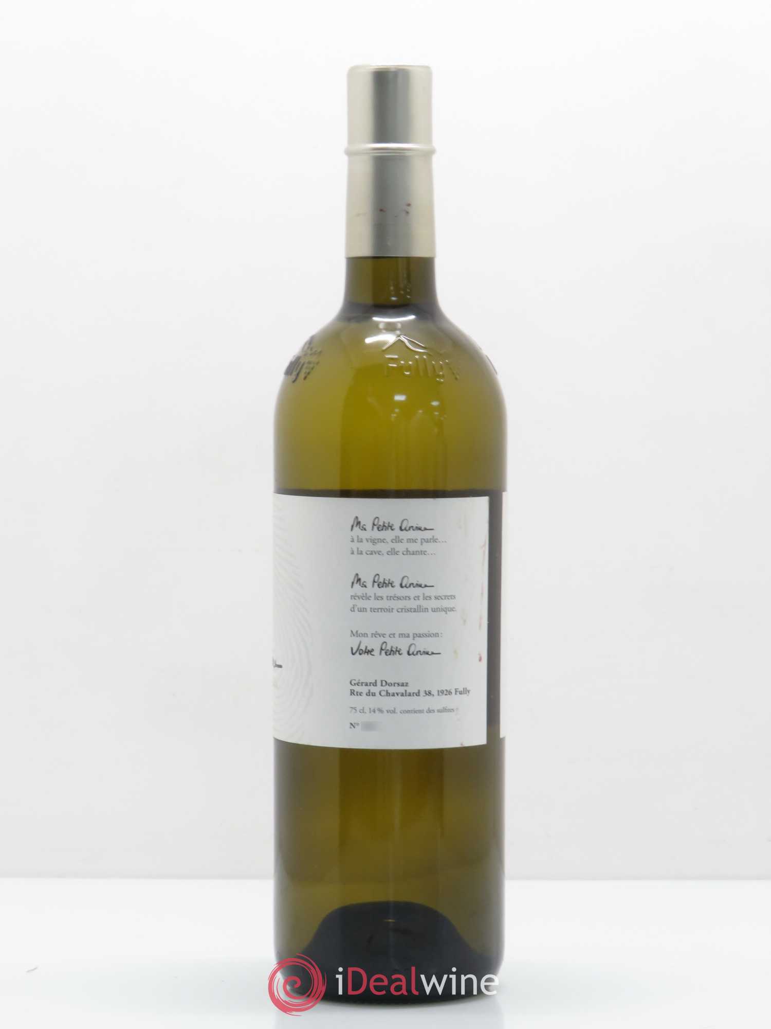 Vins Etrangers Suisse AOC Valais Ma Petite Arvine Gérard Dorsaz 2015 - Lot de 1 bouteille - 1